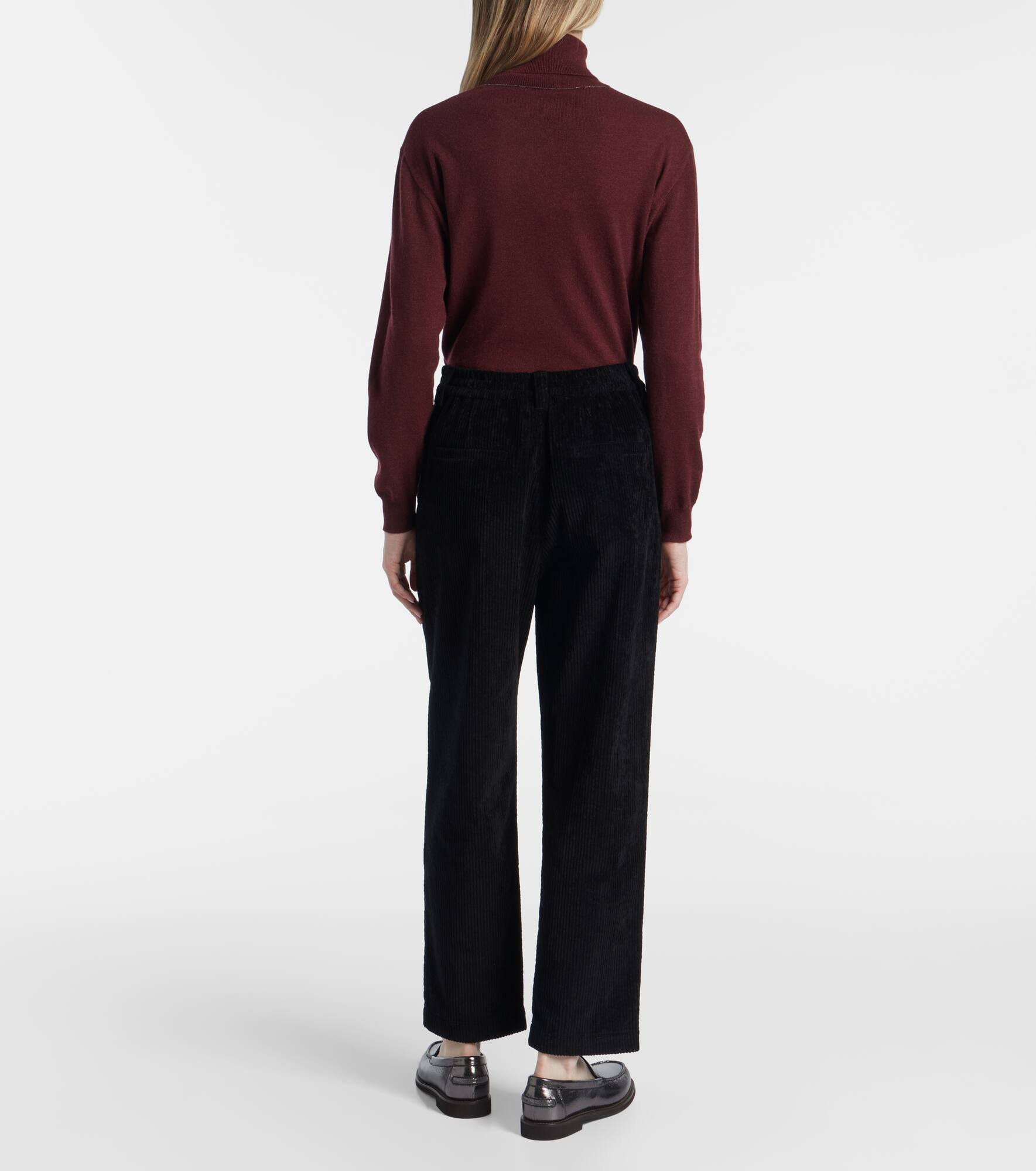 Cotton corduroy pants - 3