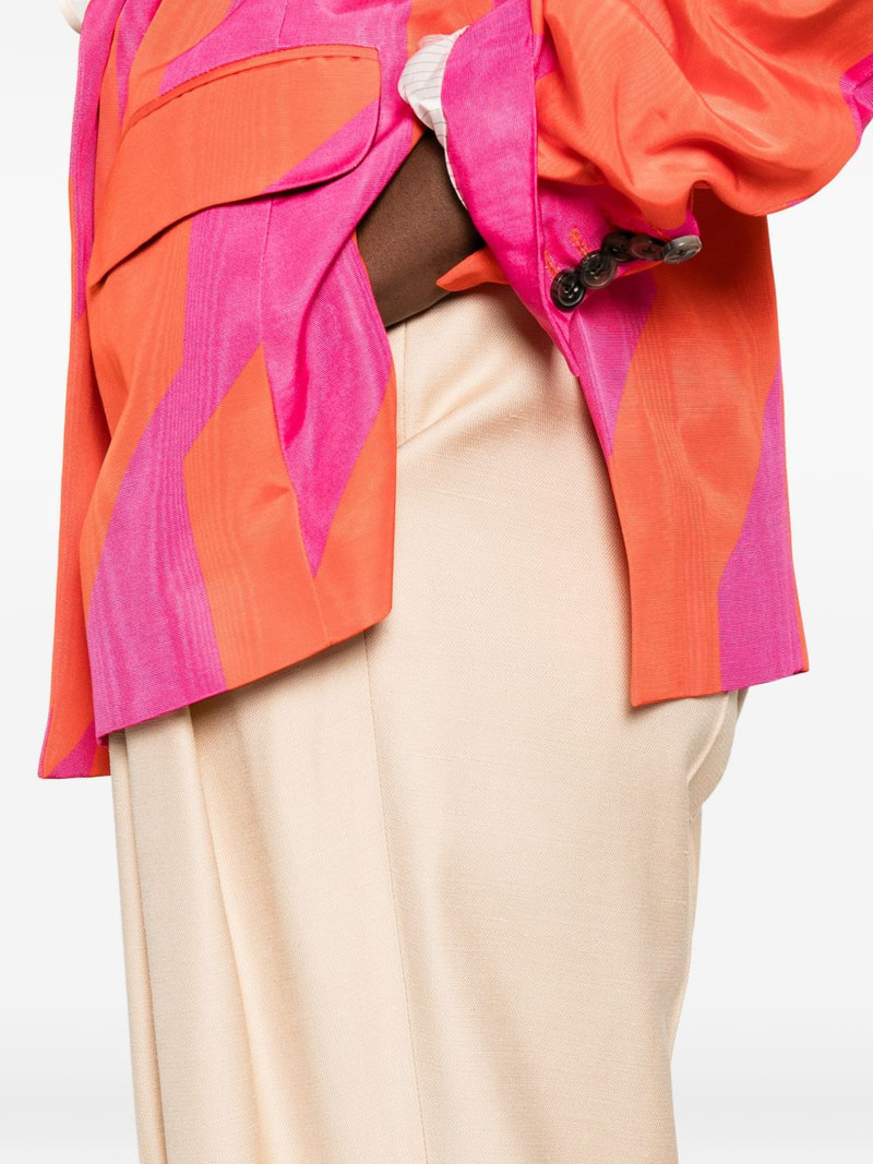 pleated wide-leg trousers 5