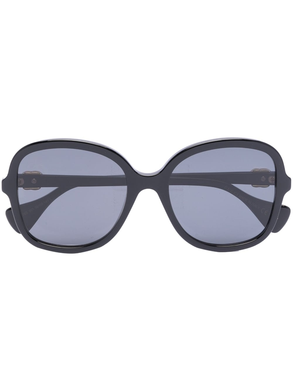 oversized round-frame sunglasses - 1