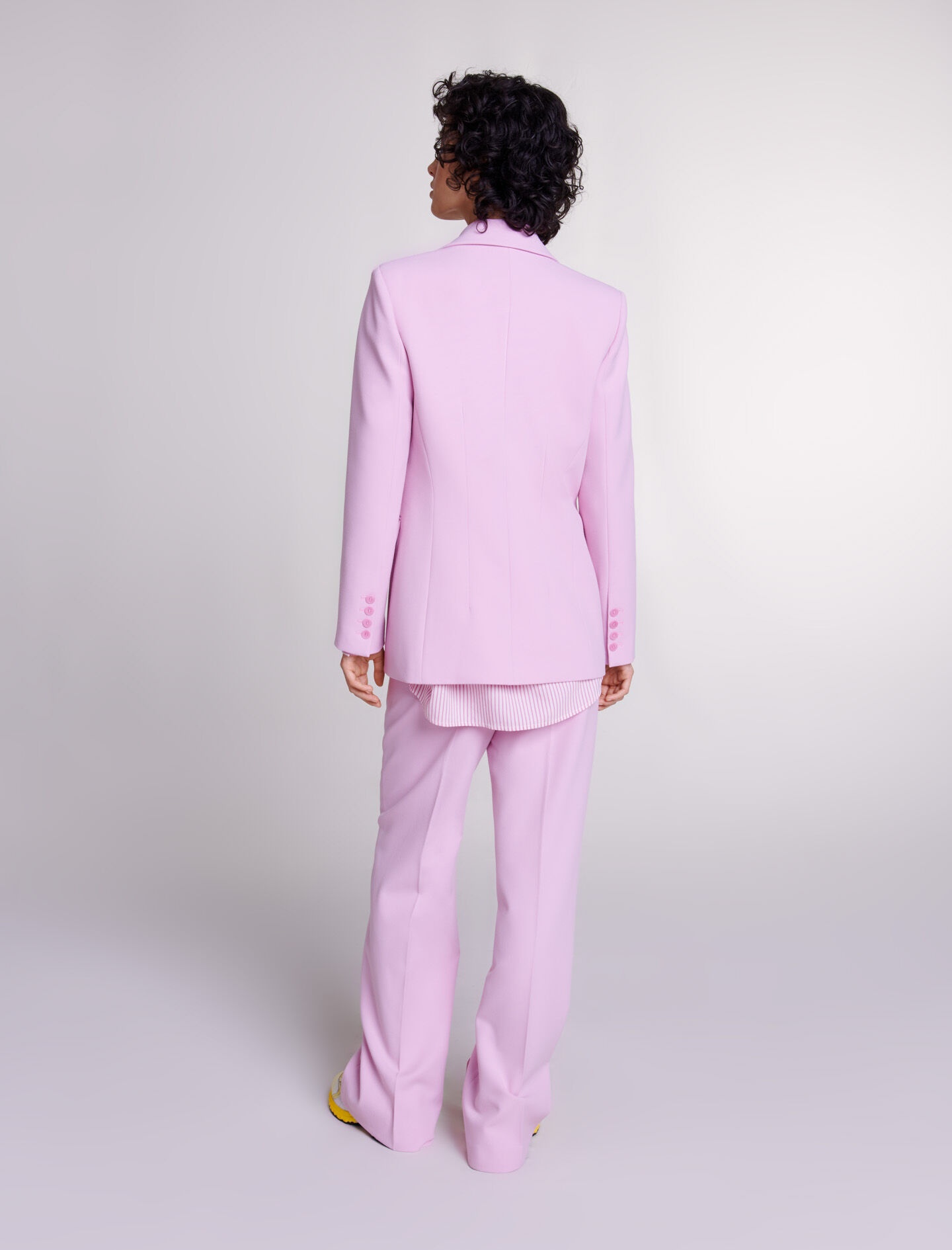 Fitted suit jacket - 5