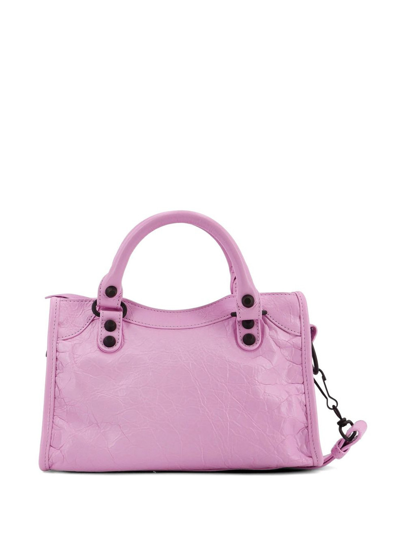 BALENCIAGA mini Le City top-handle cross body bag outlook