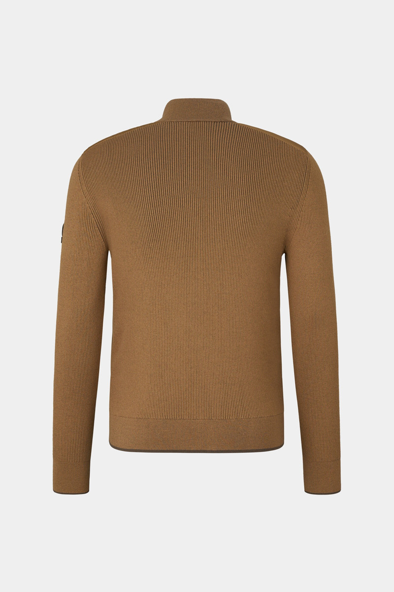 Renee Hybrid knit jacket in Beige 7