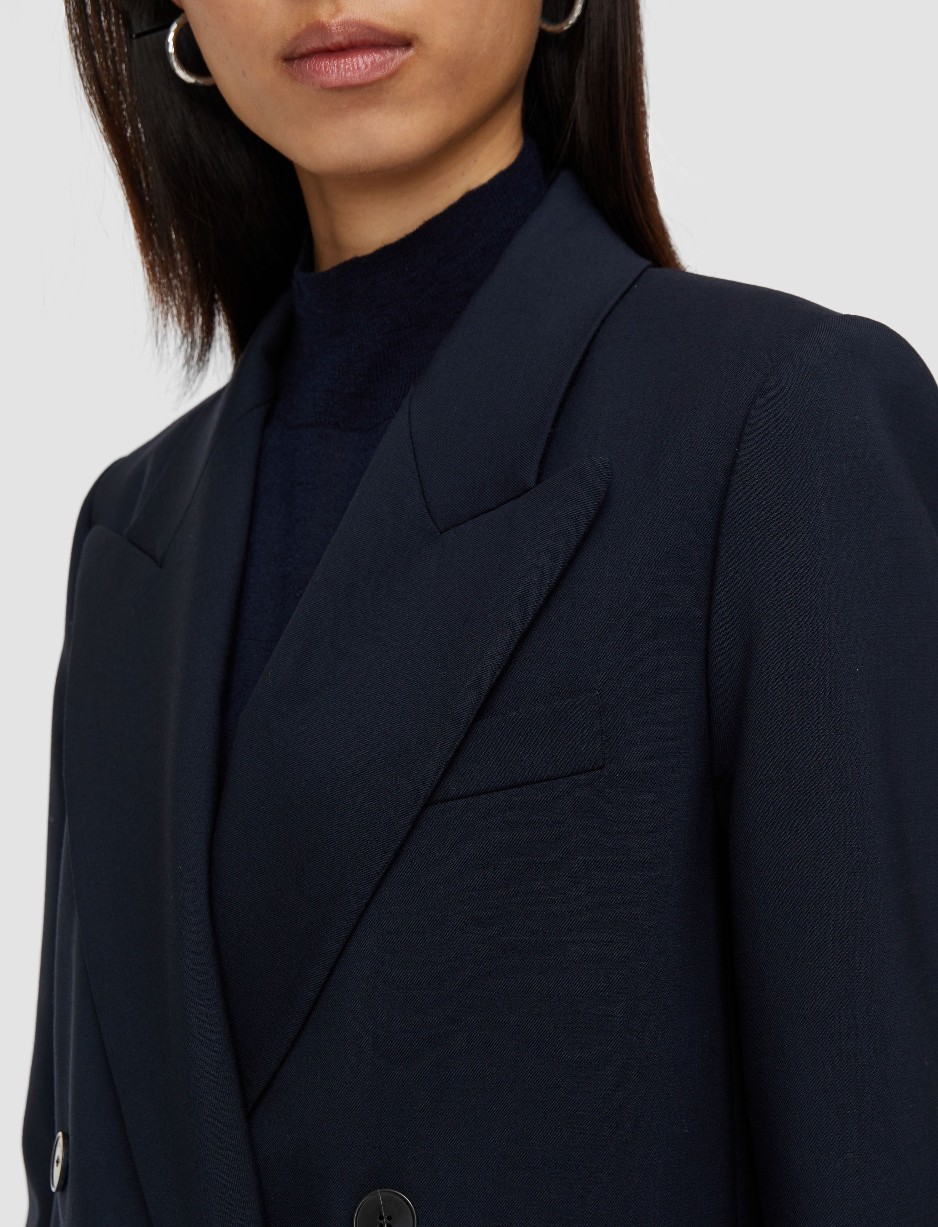 Tailoring Wool Stretch Jaden Jacket - 5