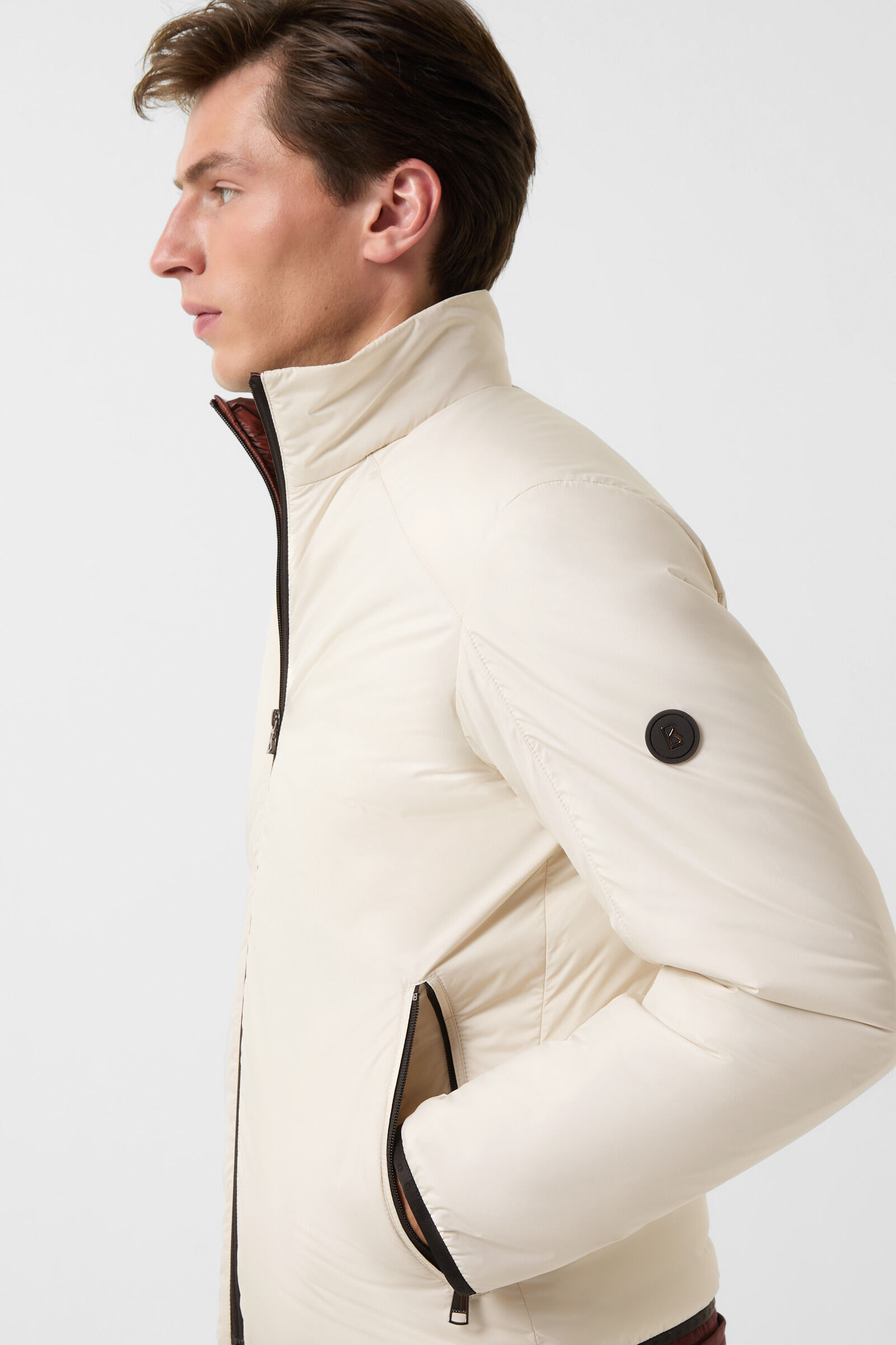 Conno lightweight down jacket in Off-White - 6