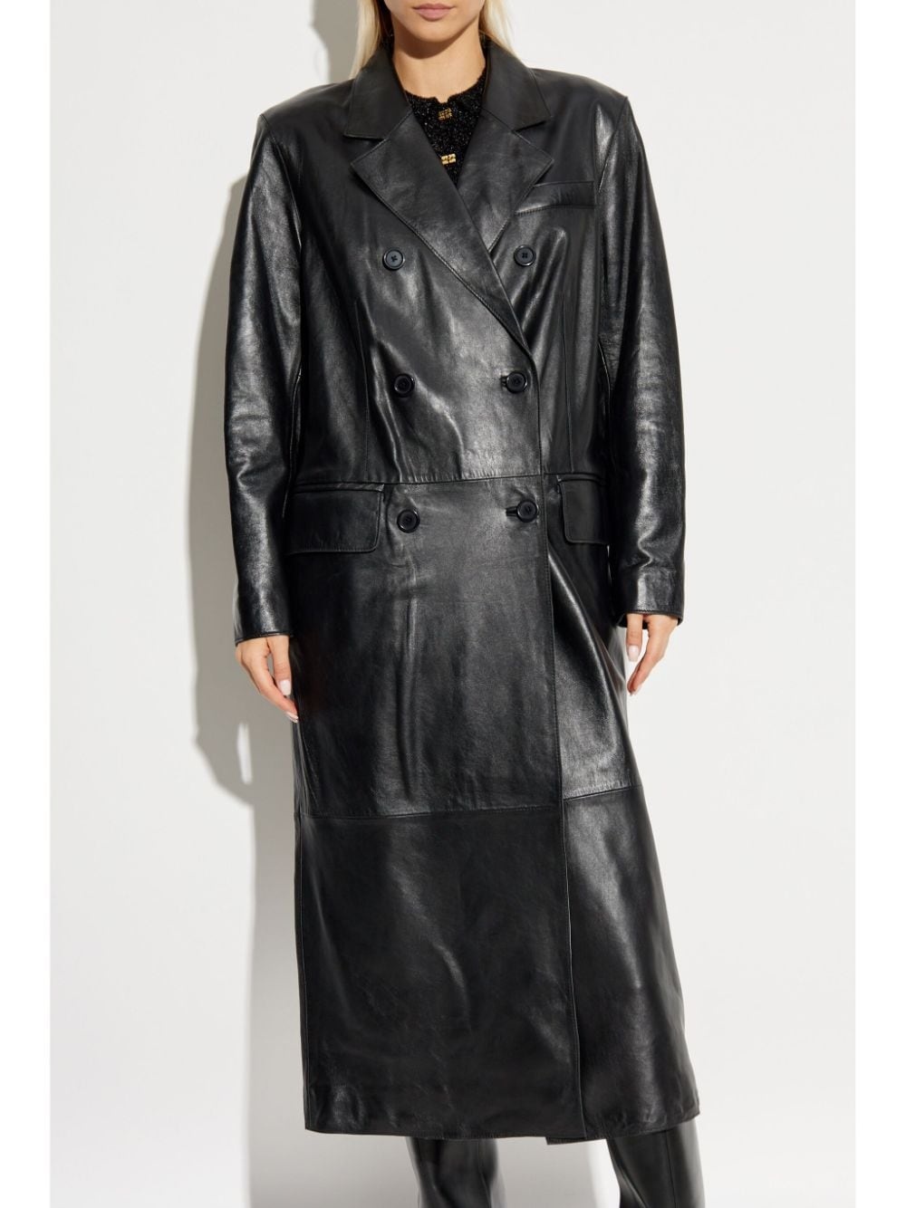 Selene leather coat - 3