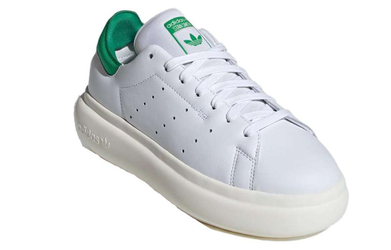 adidas (WMNS) adidas originals Stan Smith PF 'White Green' ID2786 outlook