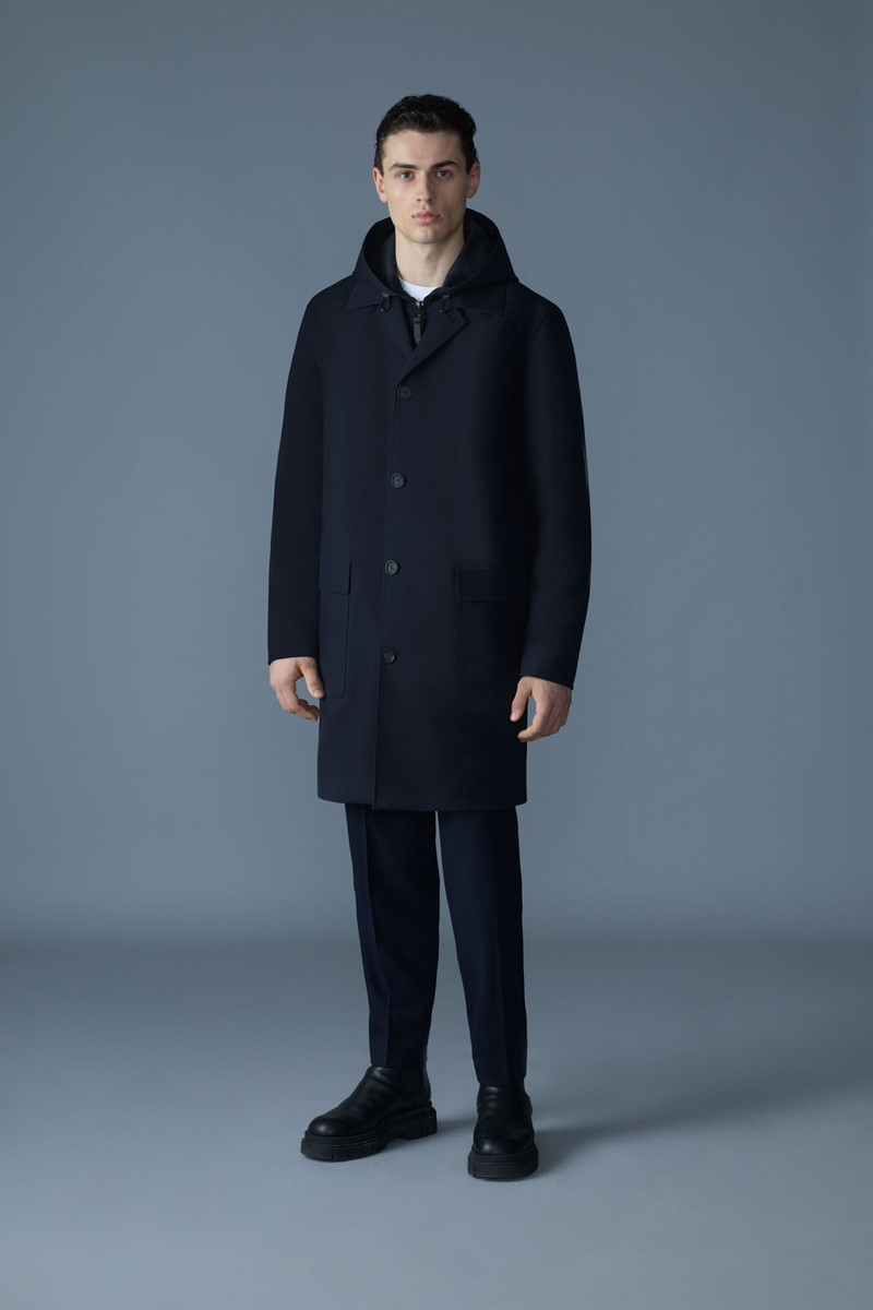 MATHIAS 3-in-1 Balmacaan Coat with Removable Down Liner 3