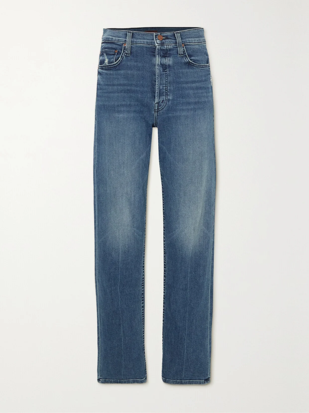 + Net Sustain The Tomcat Hover High-rise Straight Leg Jeans - 1