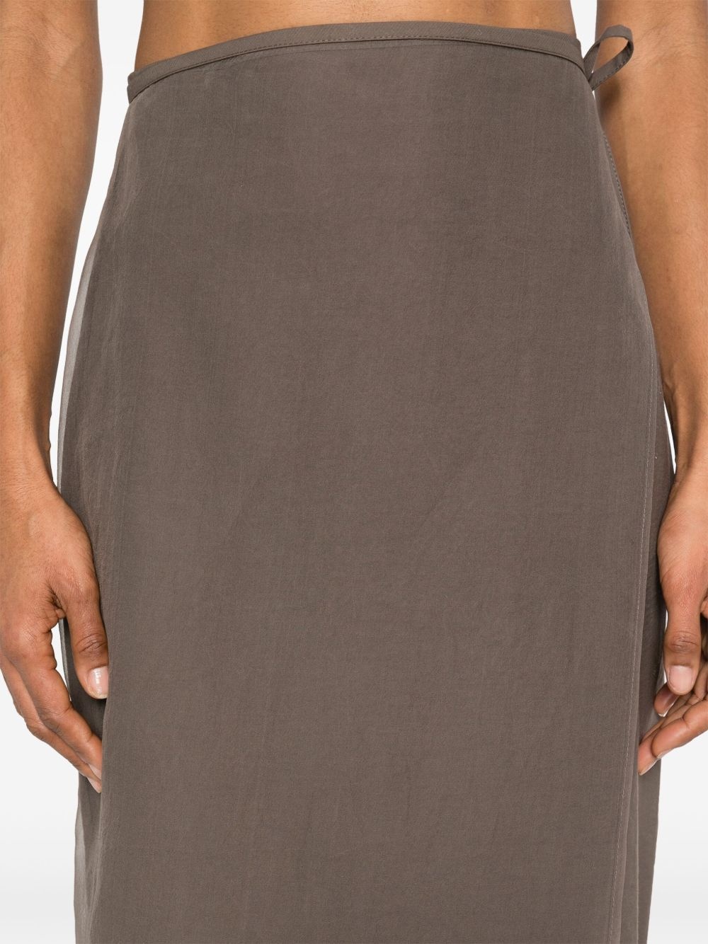 wrap midi skirt - 5