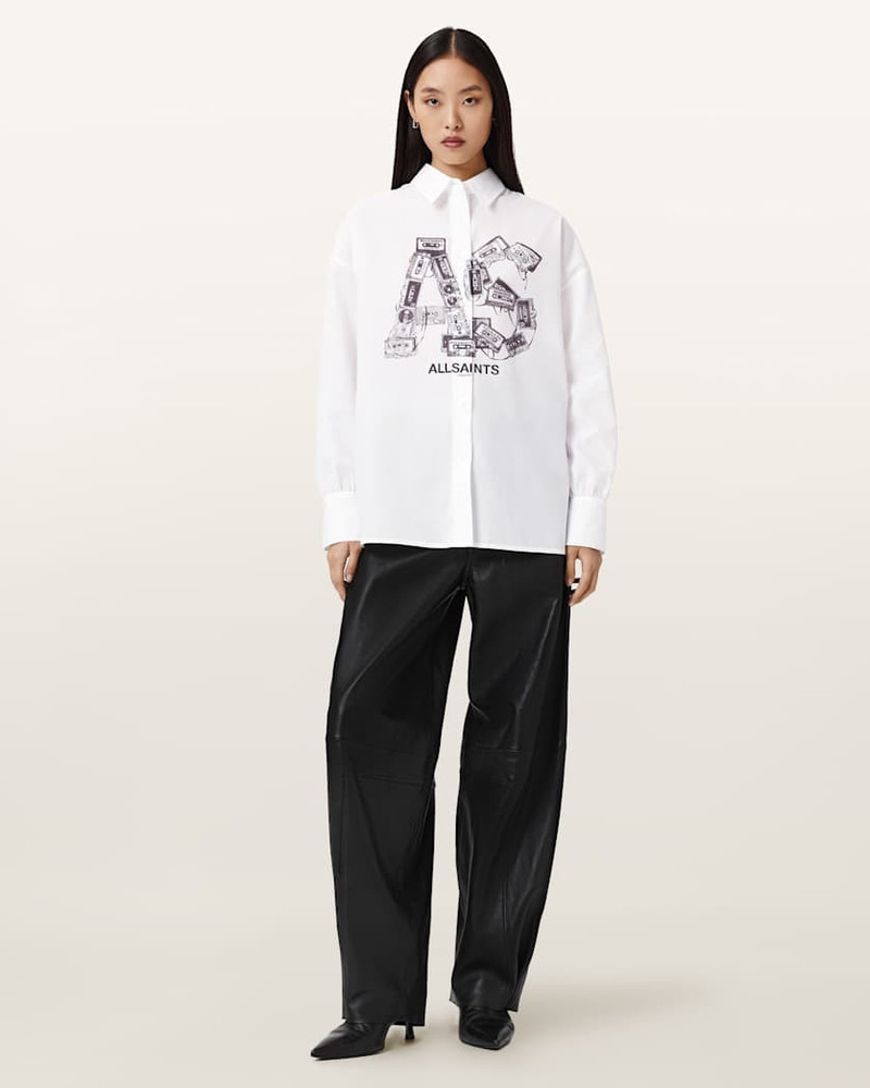 ADRIENNE PRINT SHIRT 4