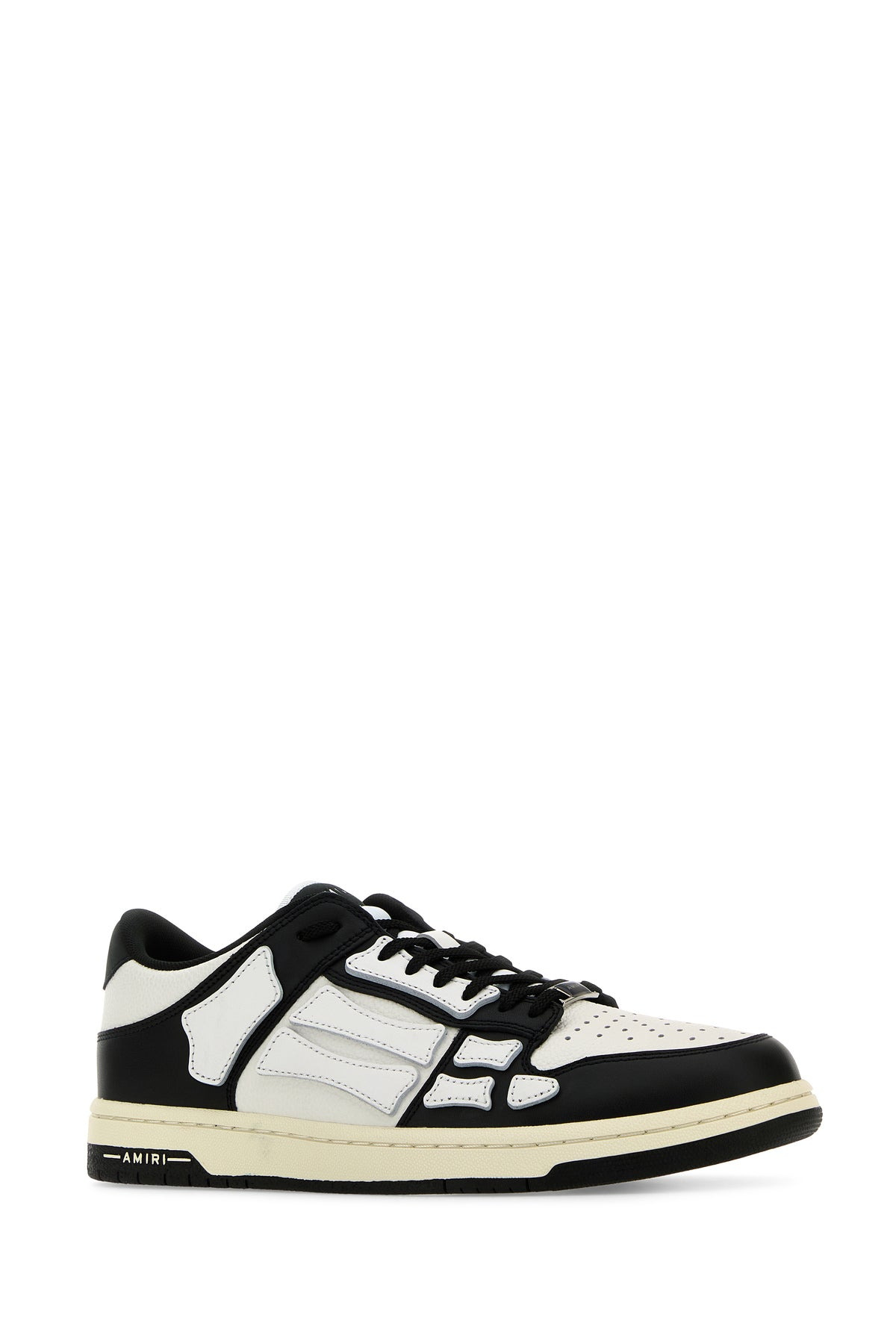 Two-tone leather Skel sneakers - 2