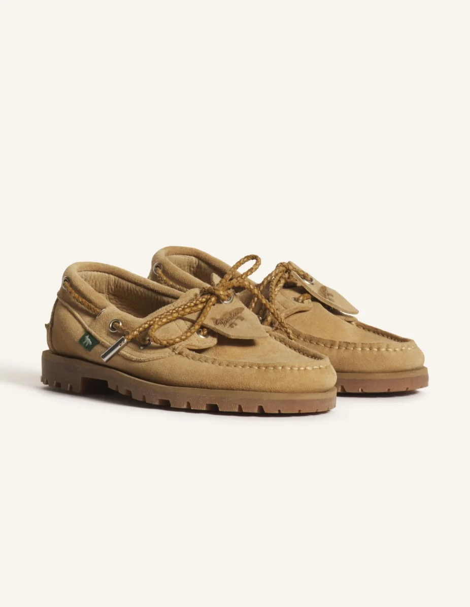 MAISON KITSUNE x PARABOOT MALO BOAT SHOES - 1