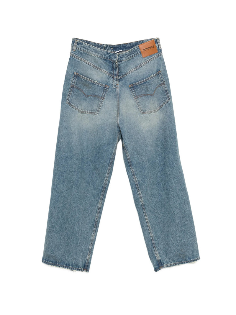 Vetements Distressed Jeans 1