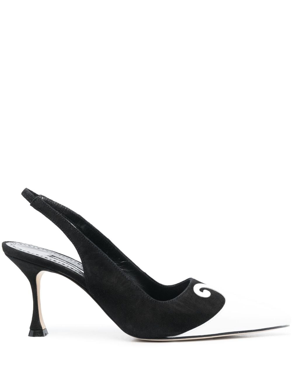 Zaboru 75mm slingback pumps - 1