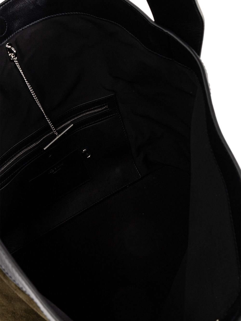 suede tote bag - 6