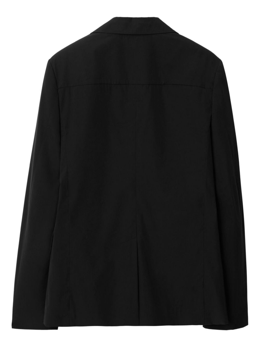 single-breasted wool blazer - 6
