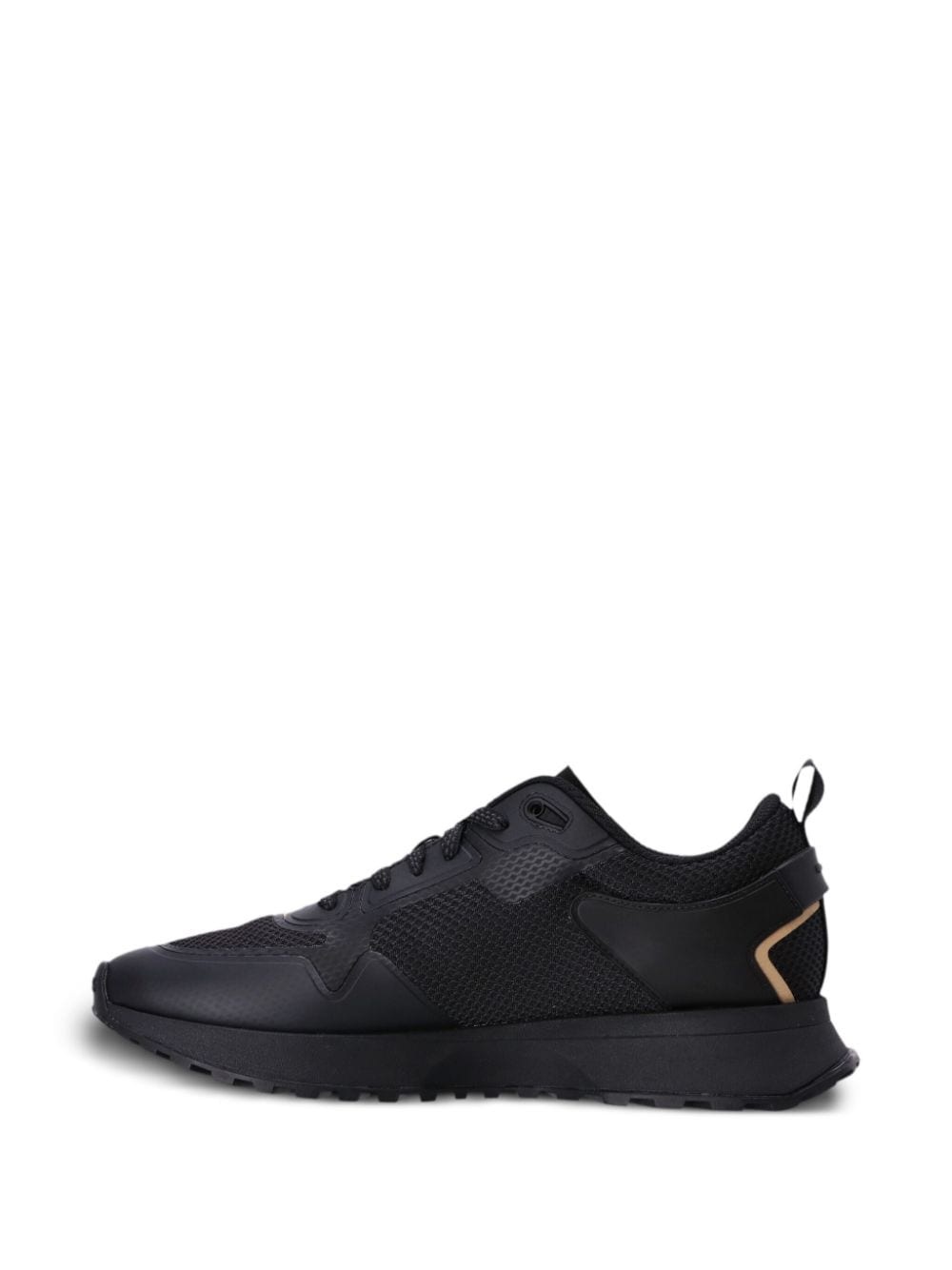 mesh-embellished low-top sneakers - 5