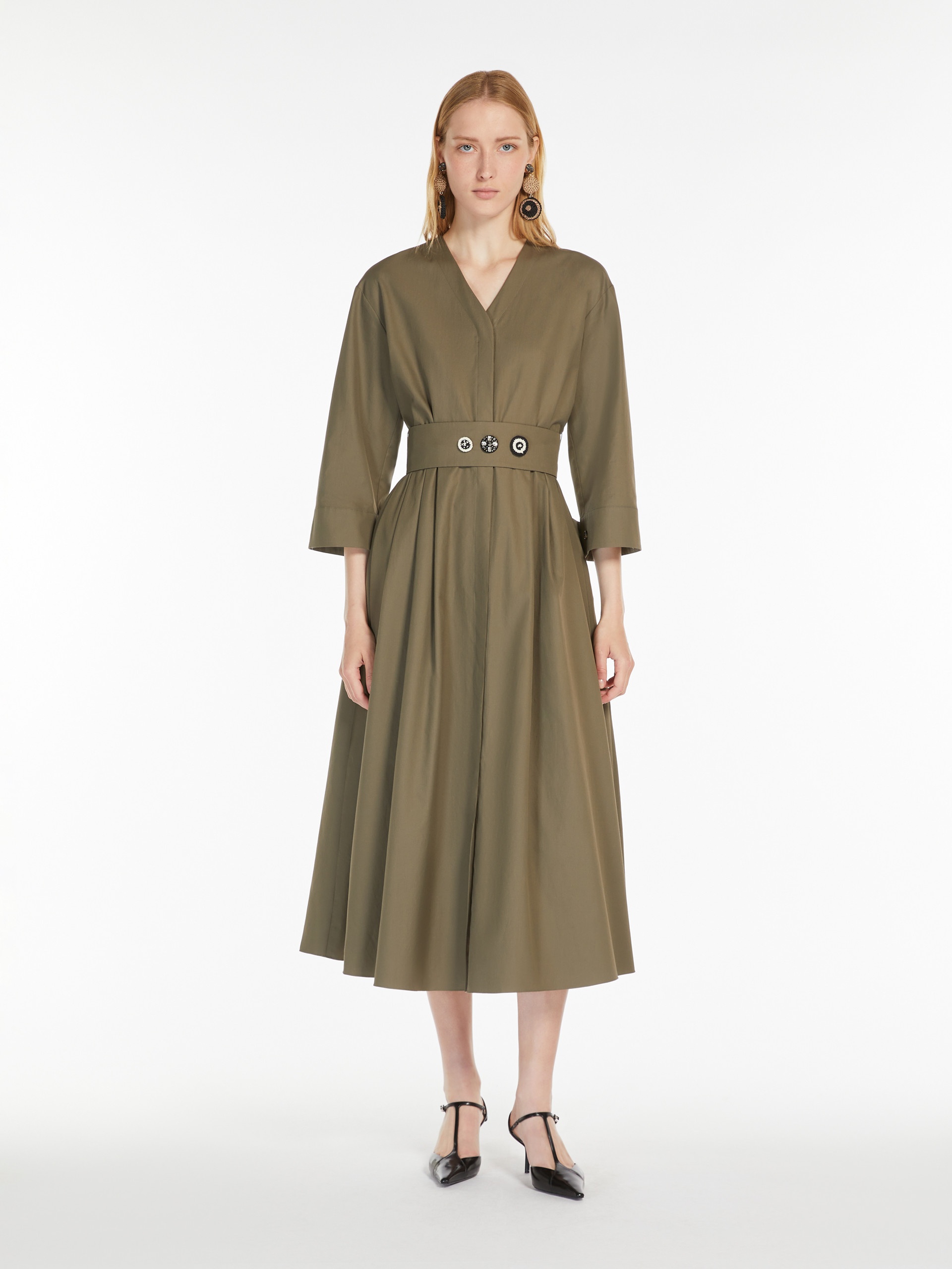 ARCELLA Cotton shirt dress - 2