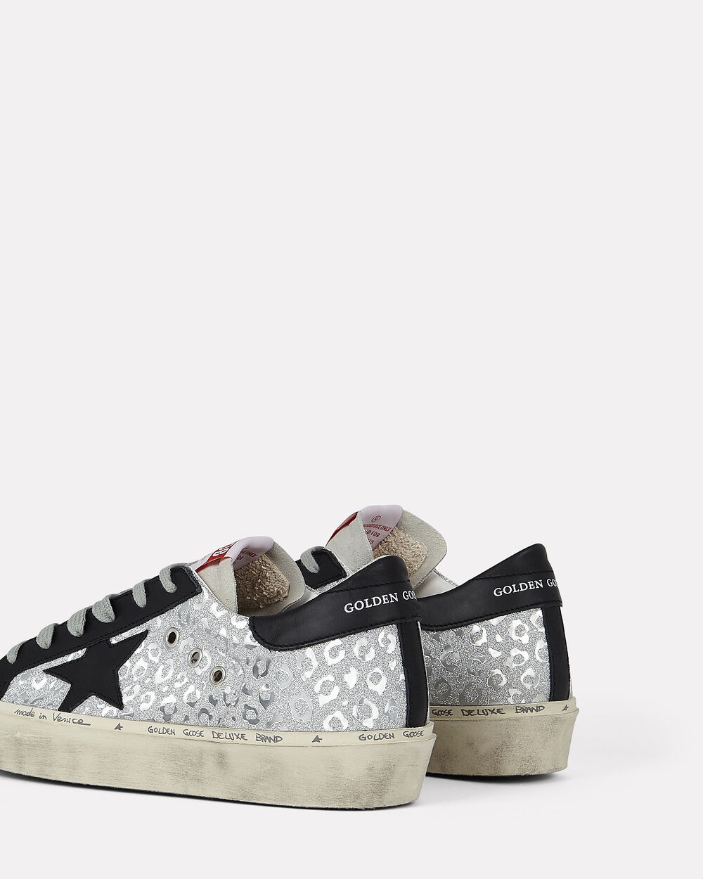 Hi Star Low-Top Glitter Sneakers - 2