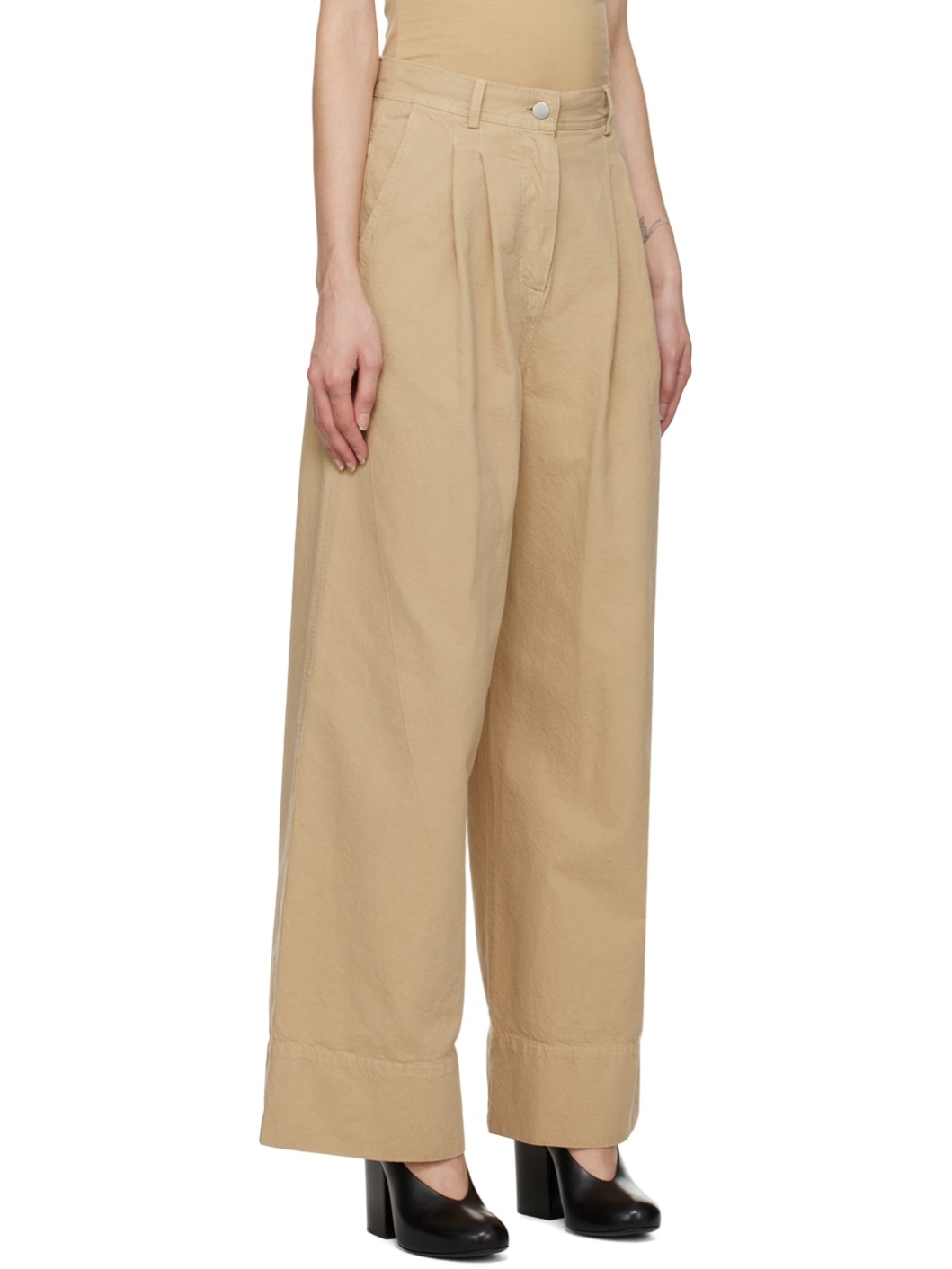 Tan Airie Trousers - 2