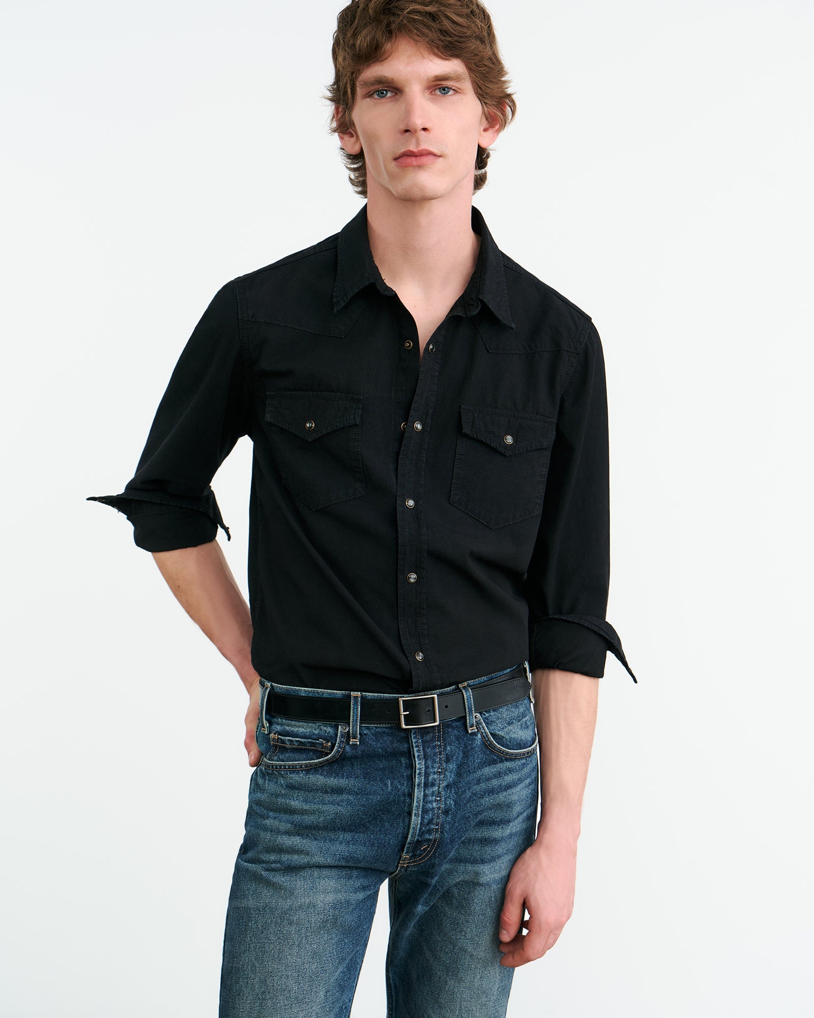 TRAVIS DENIM SHIRT - 2