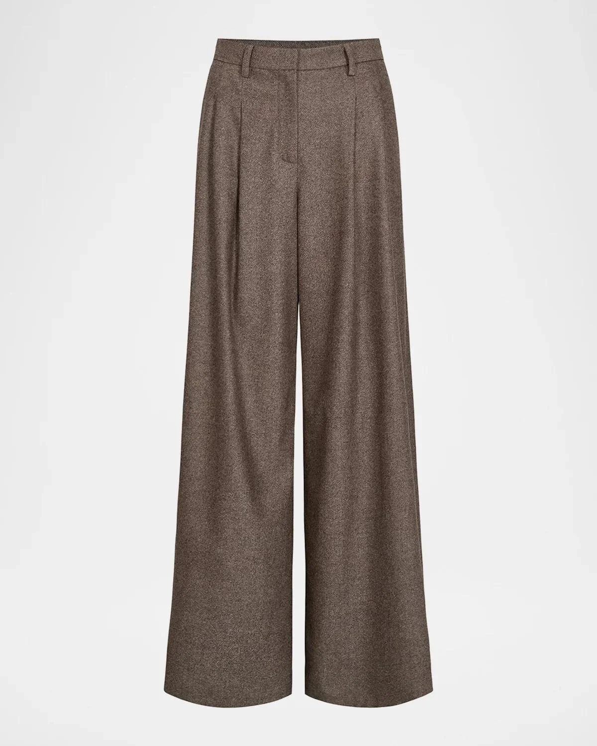 Avery Wool-Blend Trousers - 1