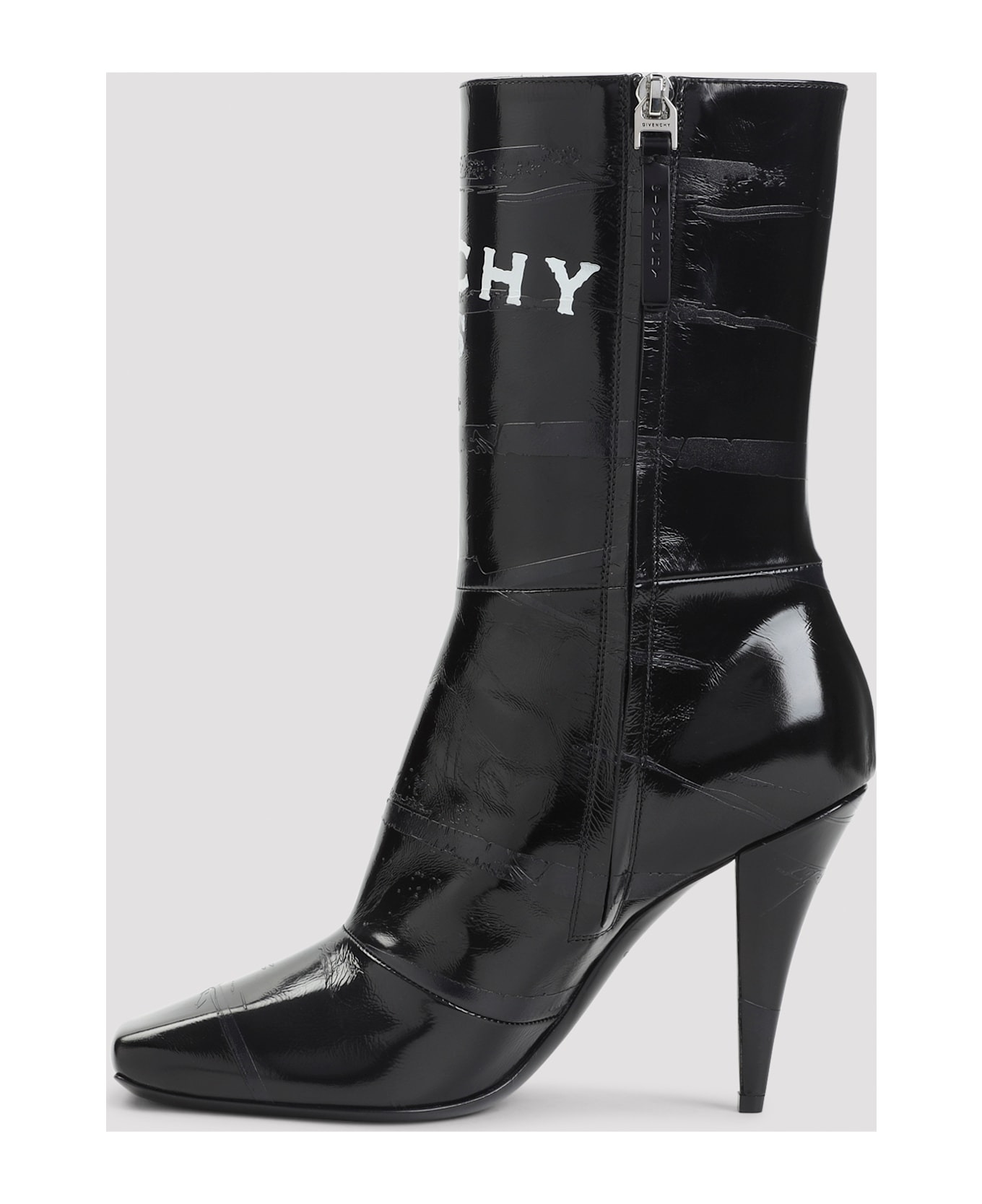 Heel Ankle Boots 95 Mm - 4