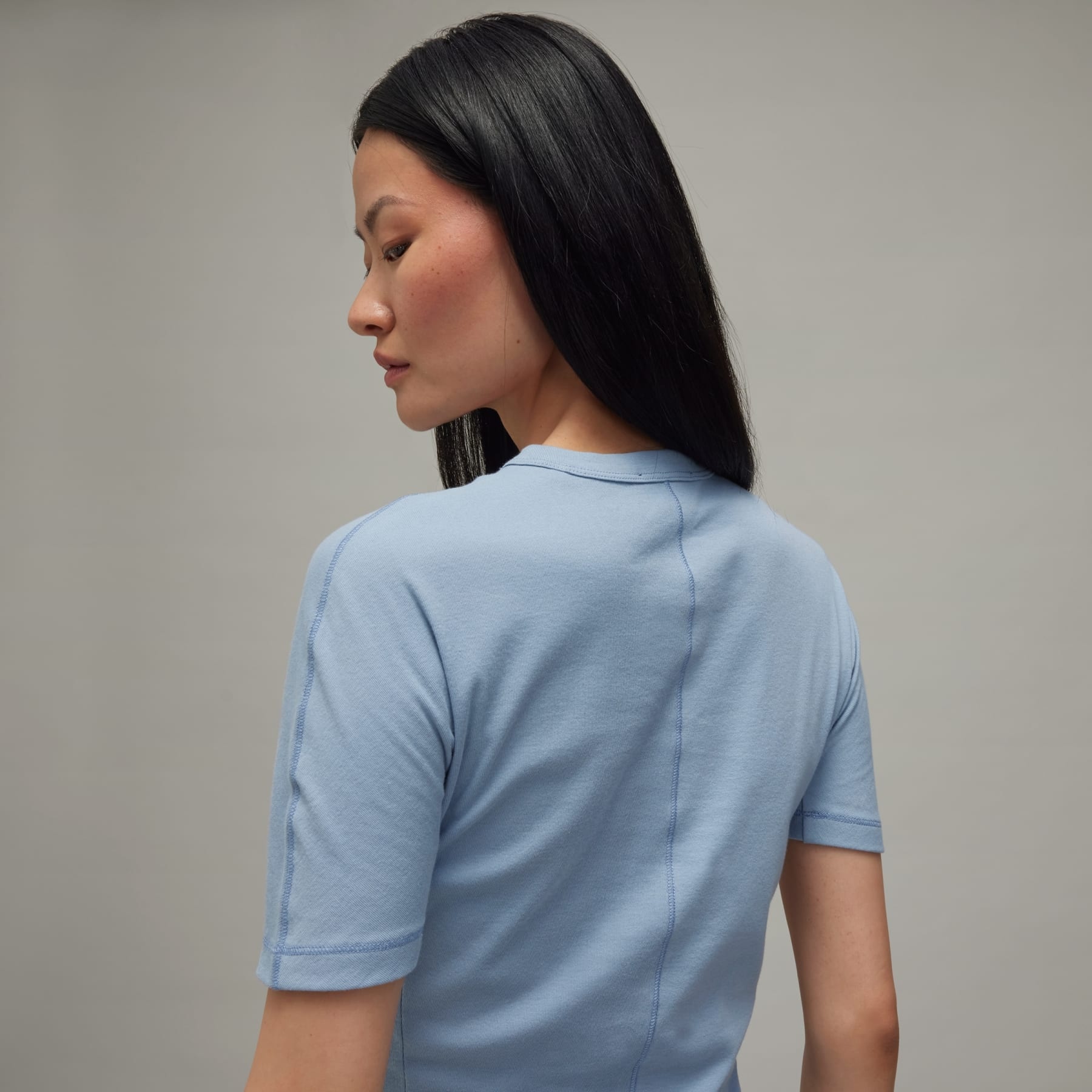 Y-3 Fitted Short Sleeve Tee - 7