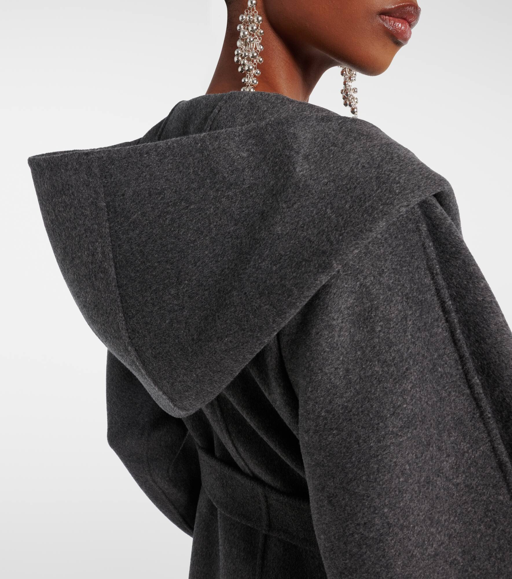Cassia wool wrap coat - 7
