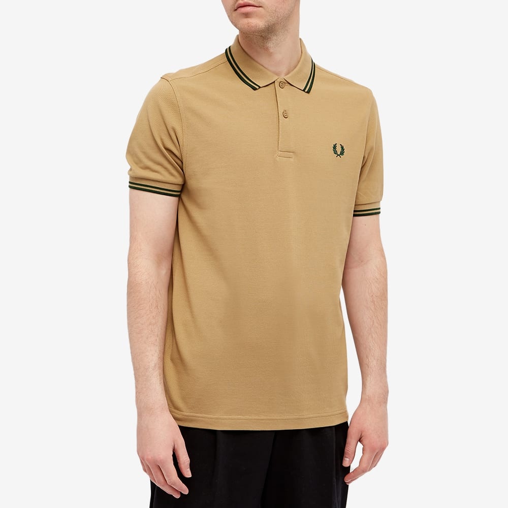 Fred Perry Slim Fit Twin Tipped Polo - 4