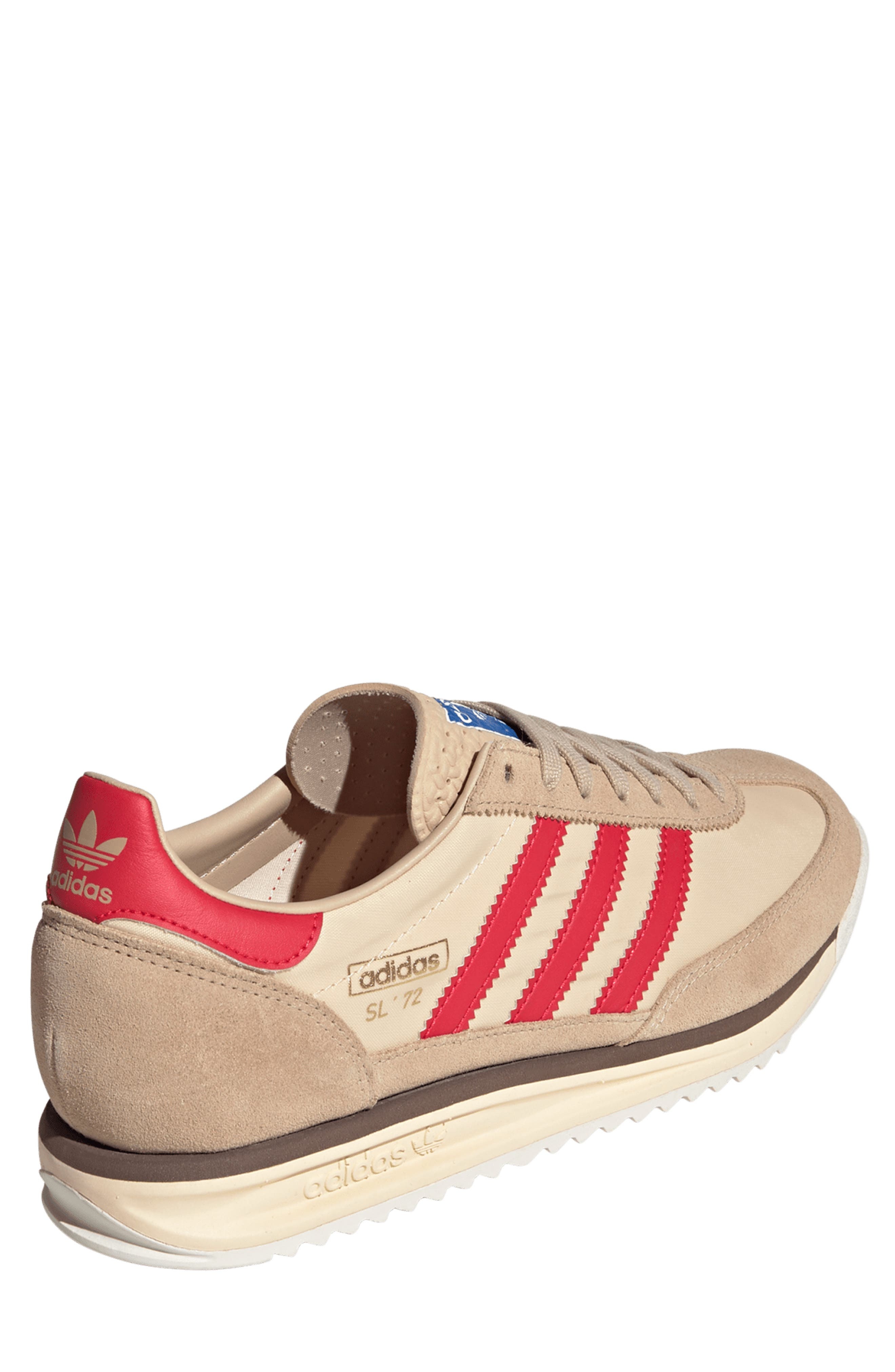 adidas Gender Inclusive SL 72 RS Sneaker in Beige/Pure Ruby/Sand at Nordstrom - 2