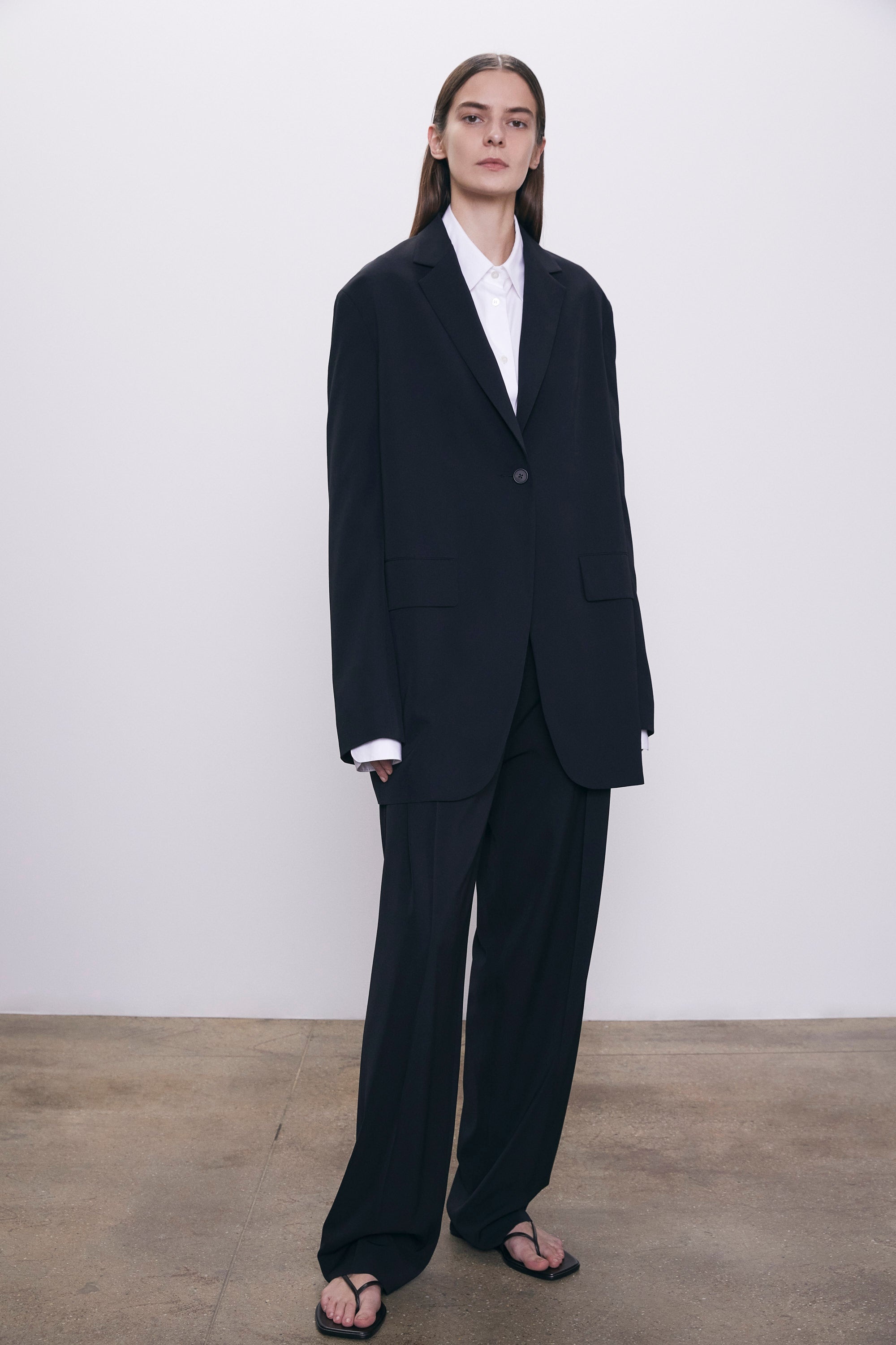 The Row Obine Jacket in Viscose and Wool | REVERSIBLE