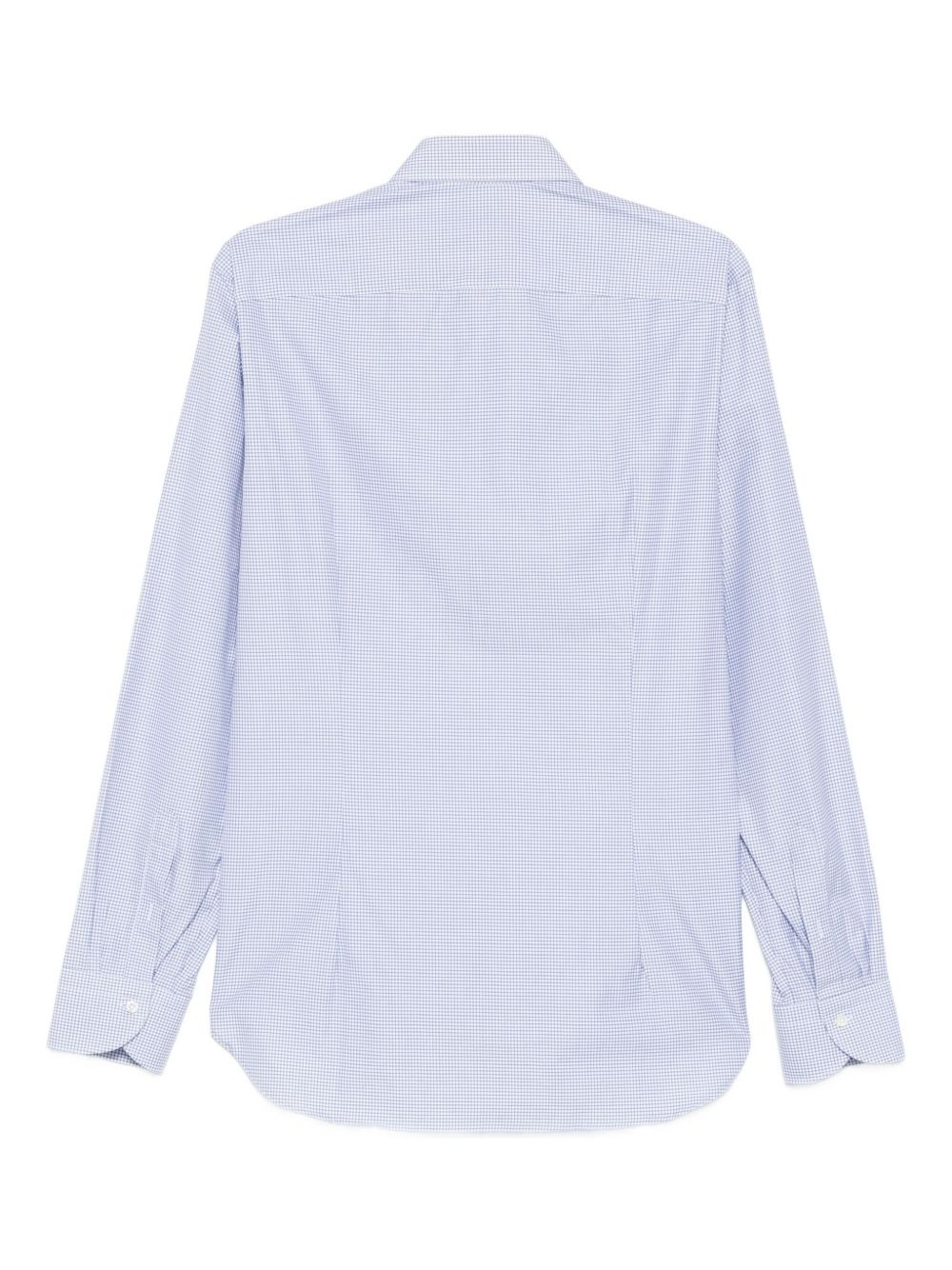 checked cotton shirt - 2