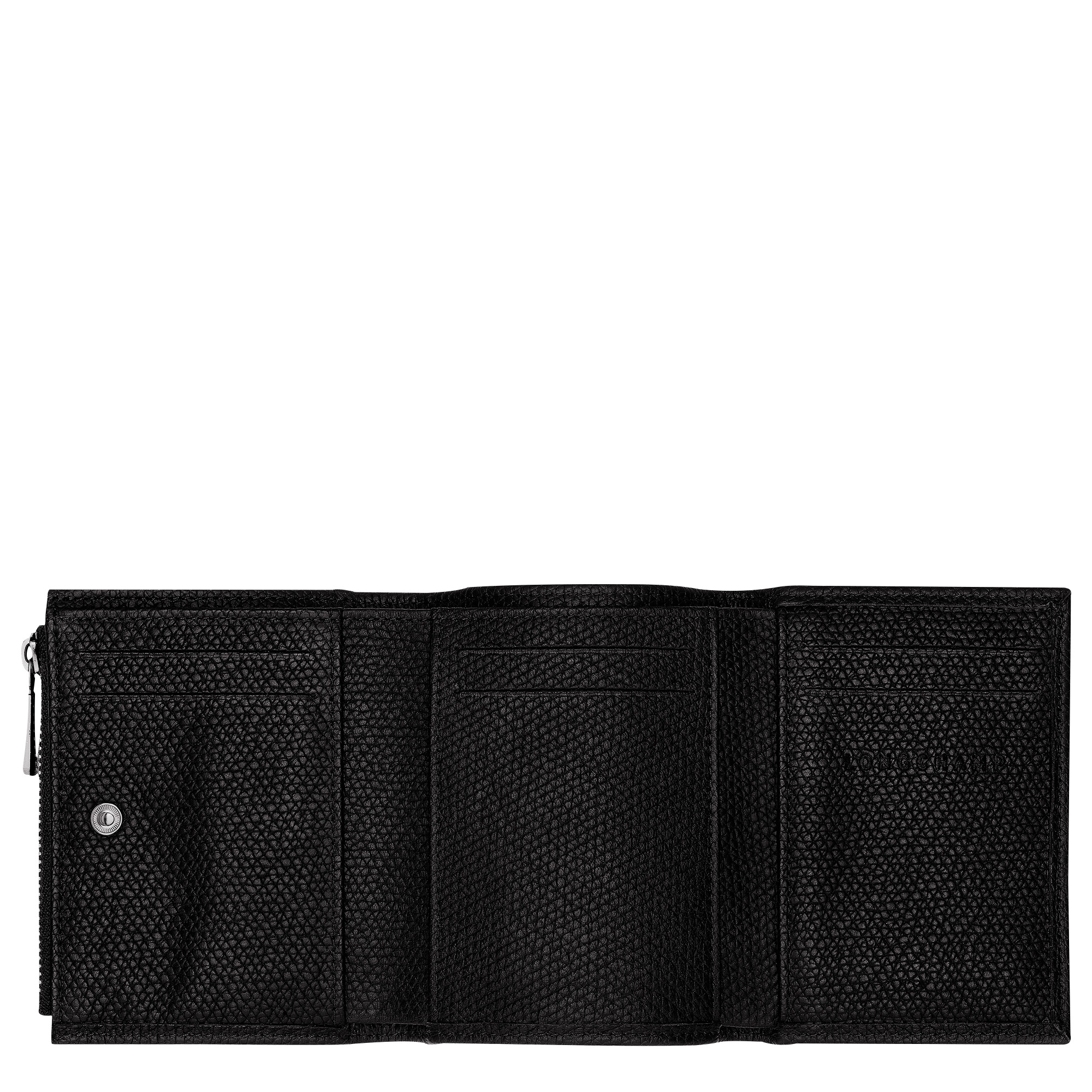 Le Roseau Compact wallet Black - Leather - 3