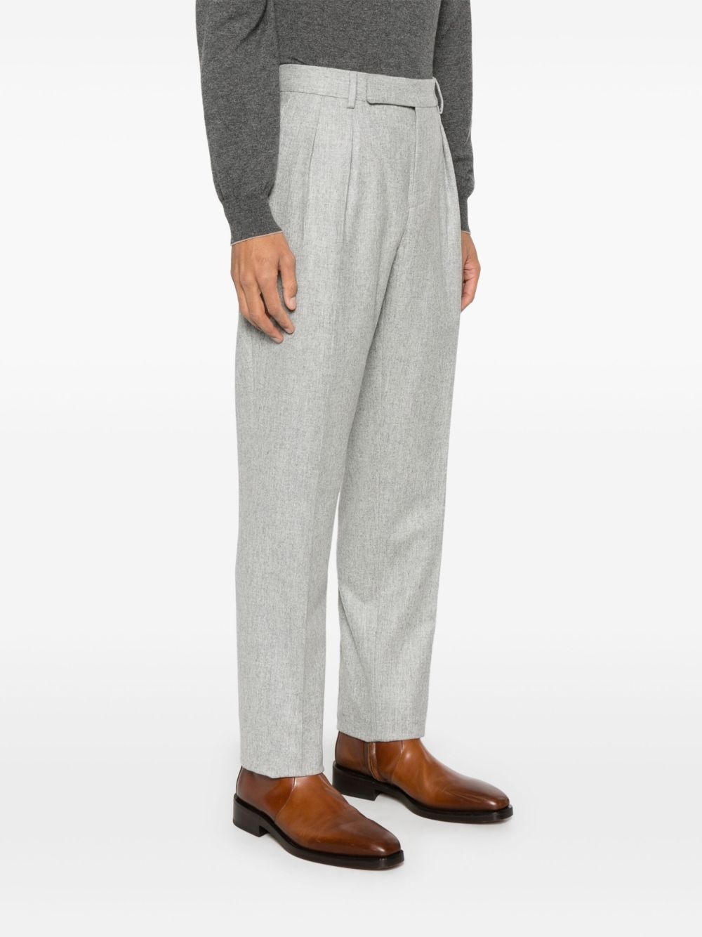 virgin wool trousers - 3