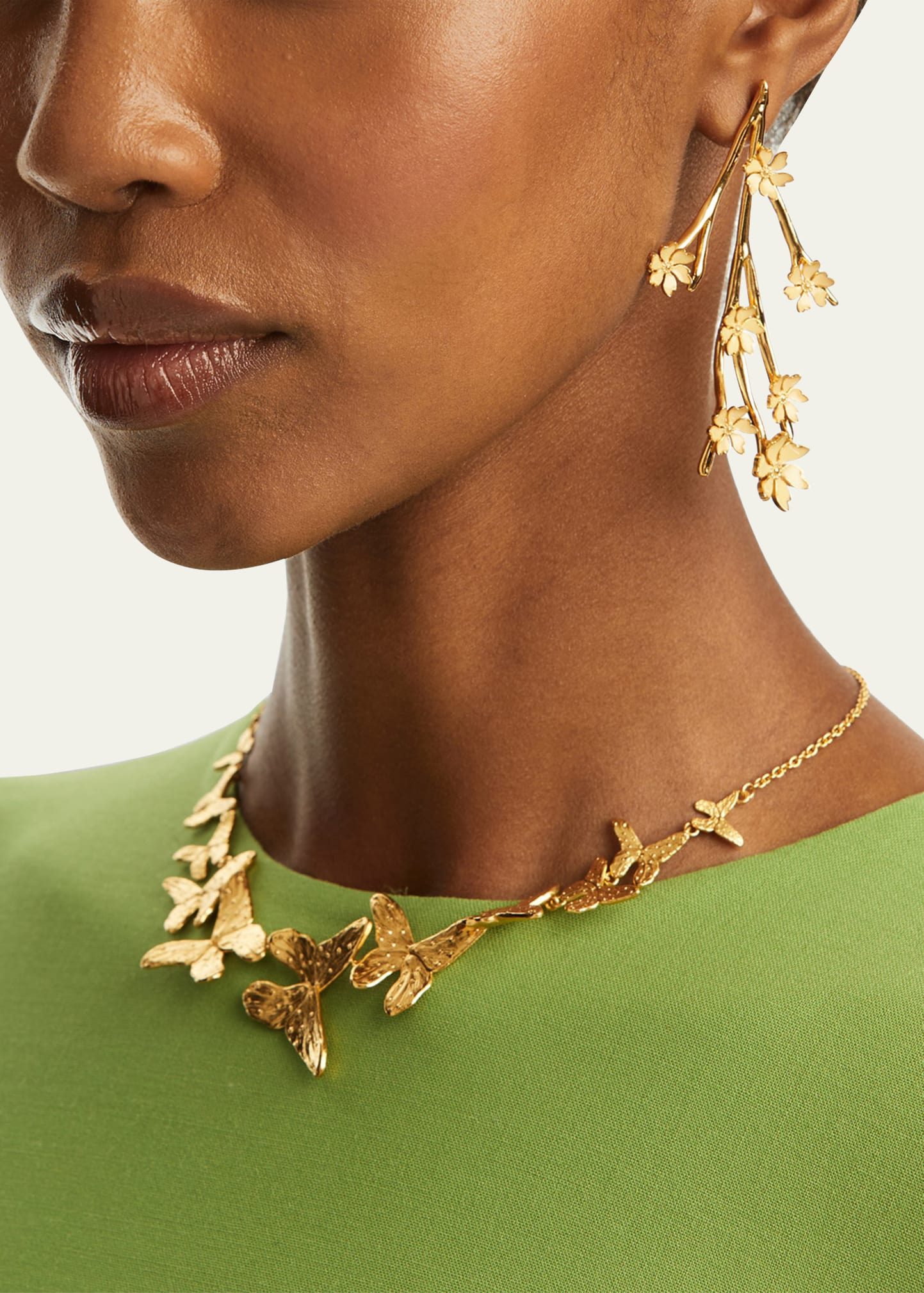 Multi Butterfly Necklace - 2