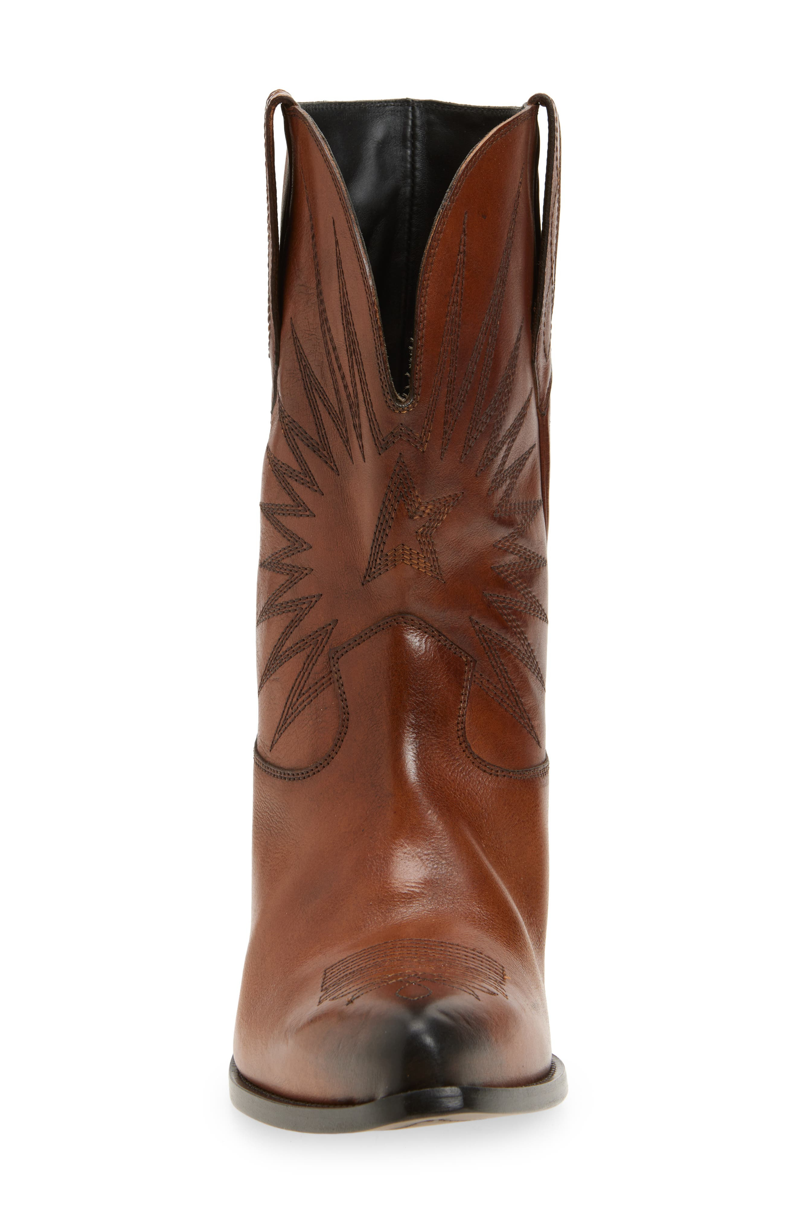 Golden Goose Wish Star Short Western Boot in Tan at Nordstrom - 4