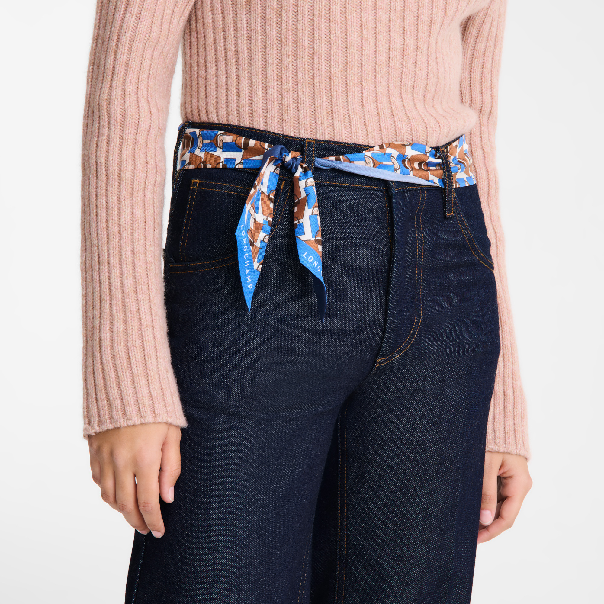 Origami Le Pliage Headband Atlantic - Silk - 2