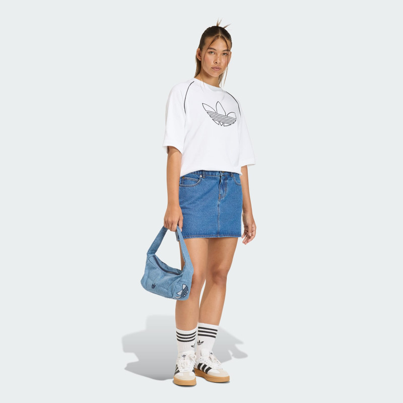3-Stripes SKIRT DENIM 4