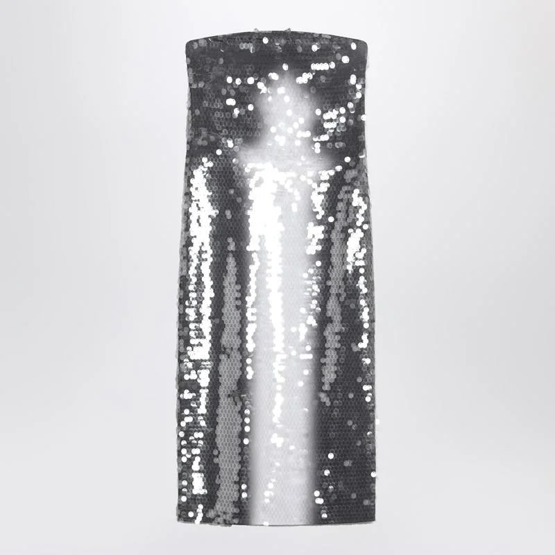 Sportmax Midi Dress With Gradient Sequin Effect - 1