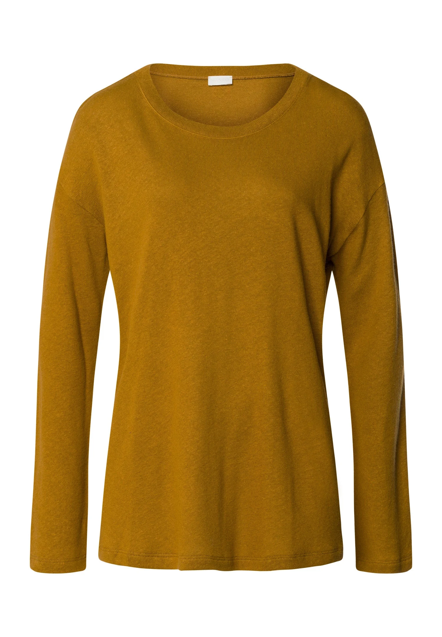 Summer Knits Relaxed Linen Blend Round Neck Top - 1