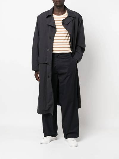 Studio Nicholson Lowe water-repellent mac coat outlook