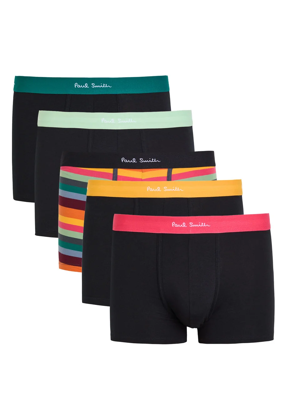 Paul Smith Stretch-cotton Trunks - 1