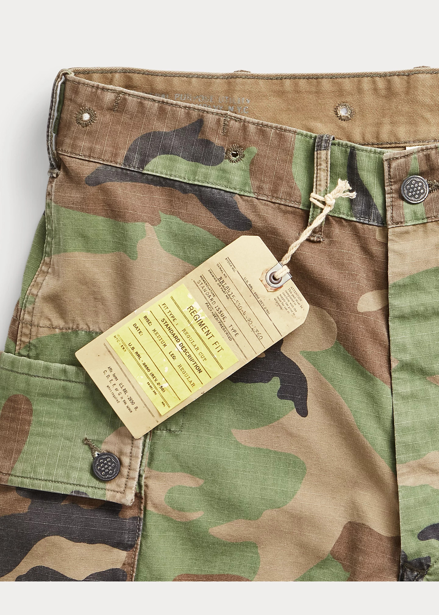 Camo Ripstop Cargo Short - 3