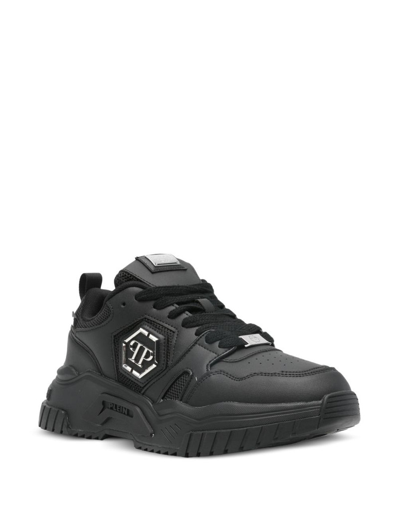 PHILIPP PLEIN logo-plaque sneakers outlook