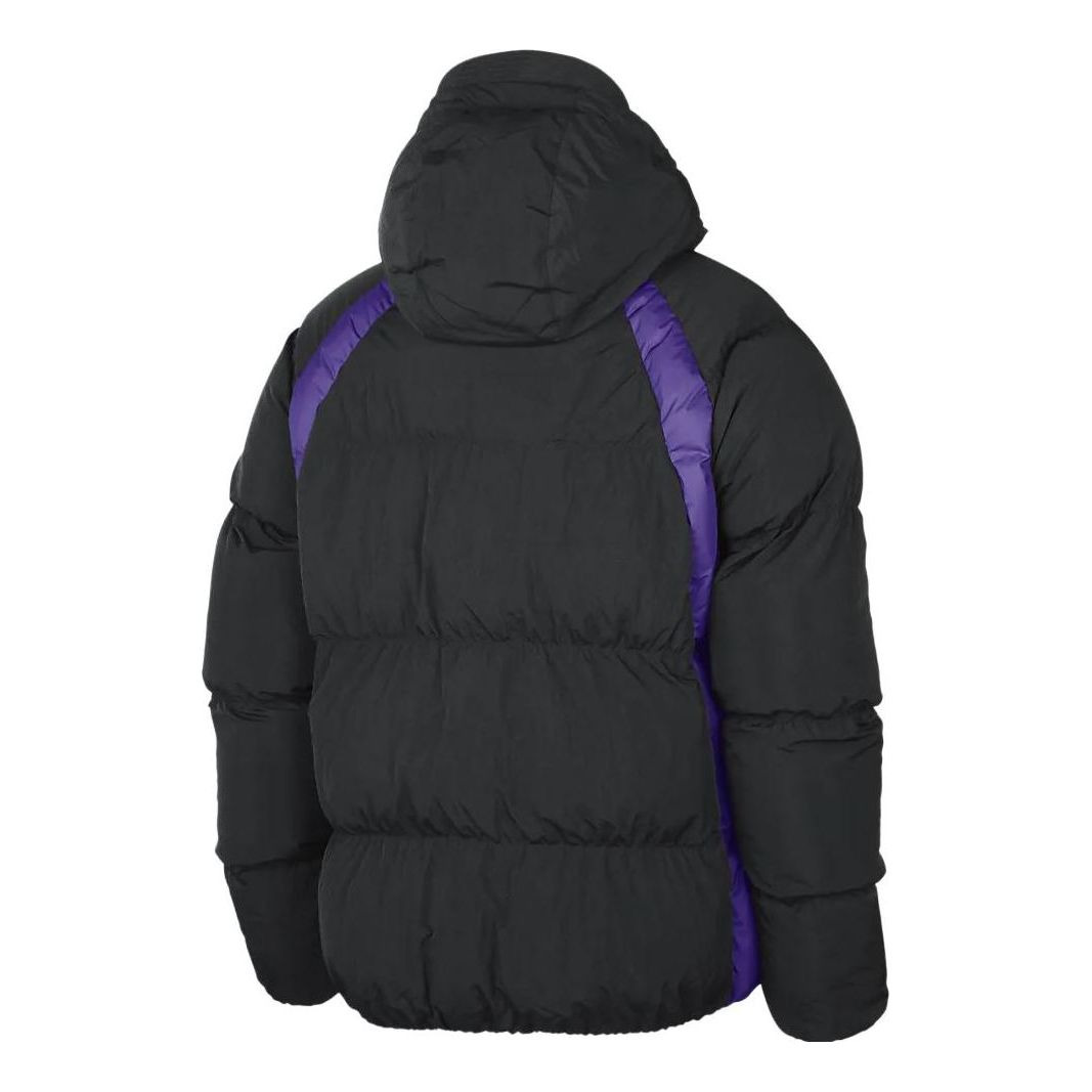 Air Jordan Courtside Statement Puffer Jacket 'Los Angeles Lakers' DN4715-010 - 2