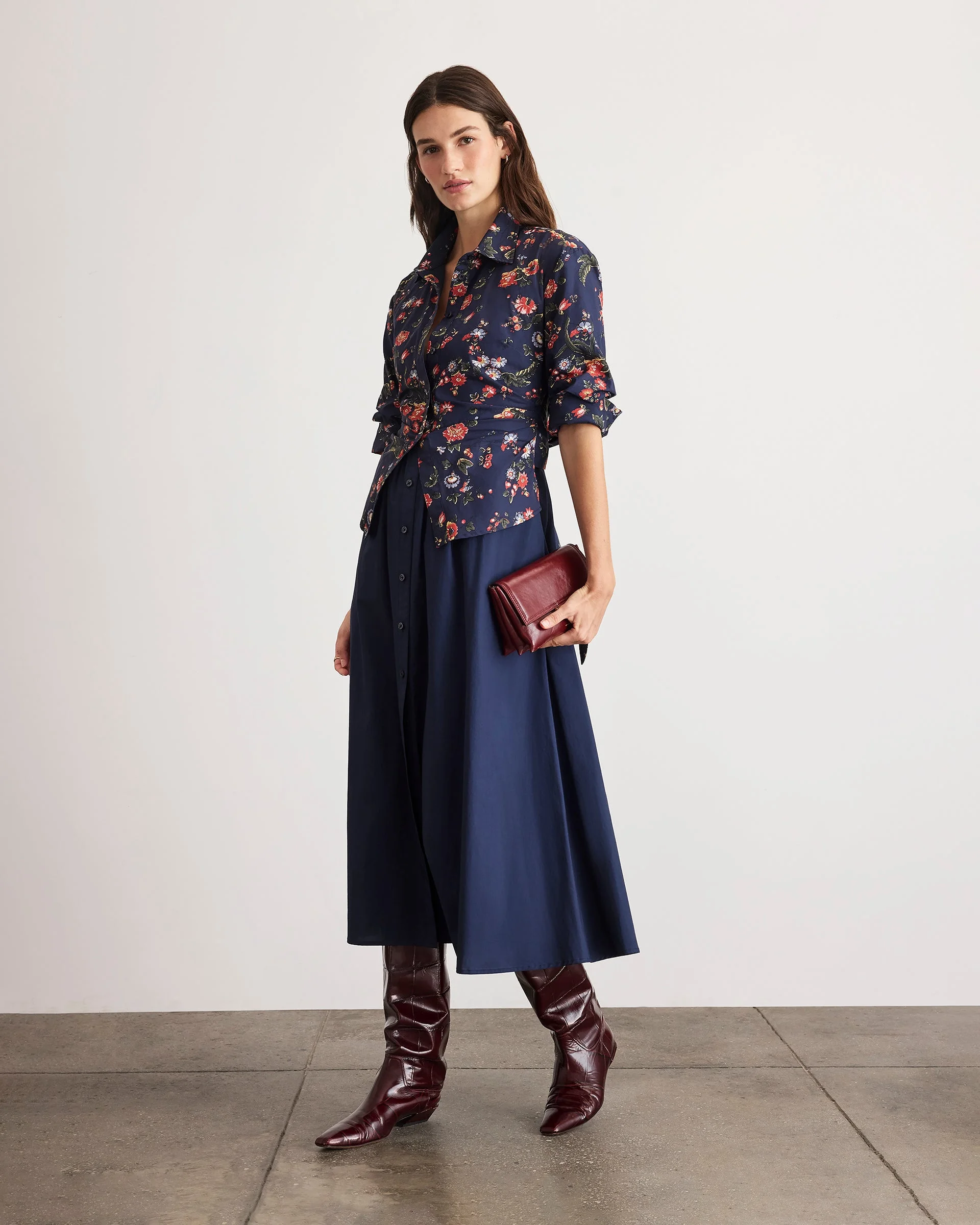 LONG SLEEVE HANNAH DRESS - 1