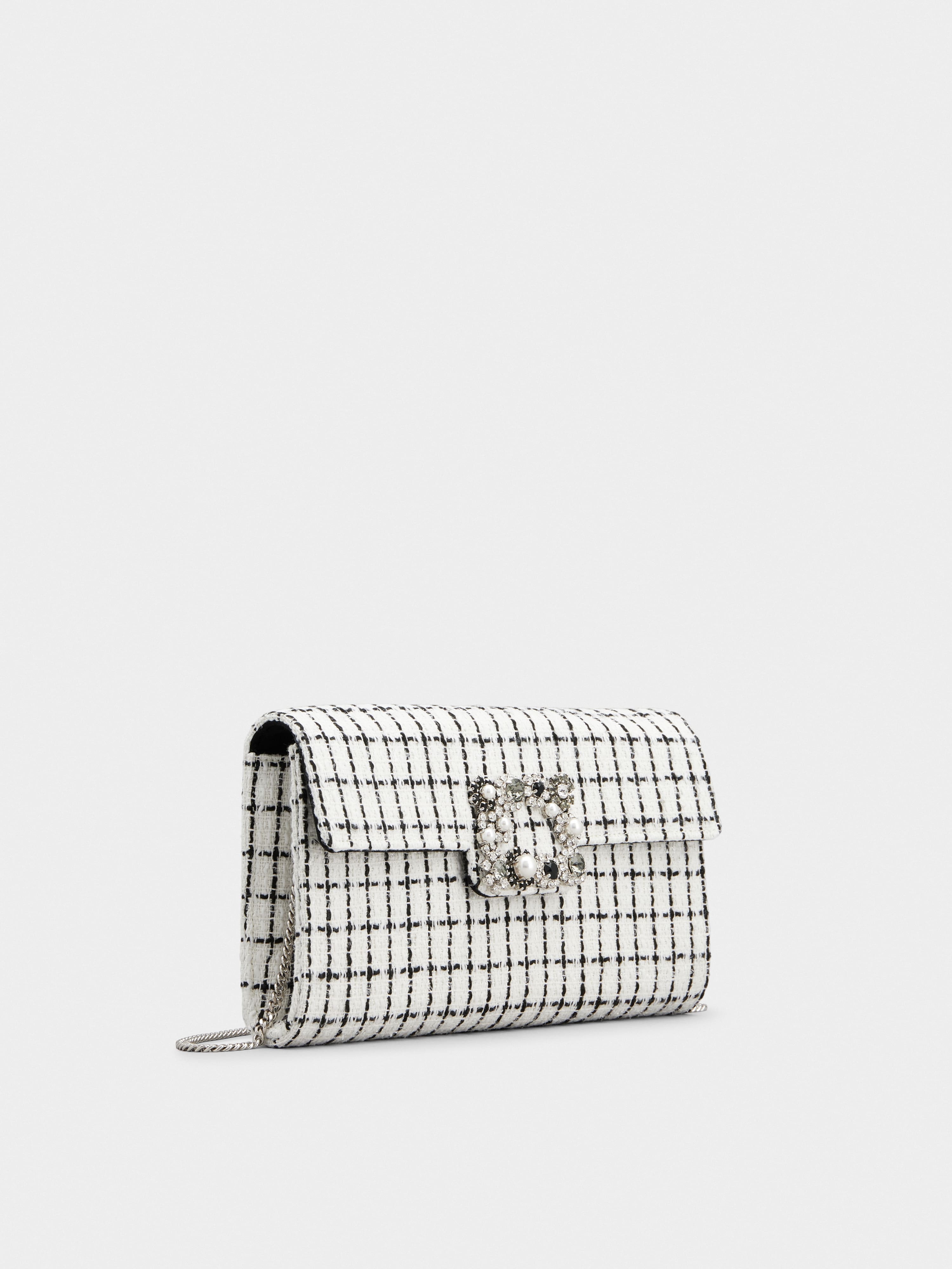 Efflorescence Clutch in tweed - 3
