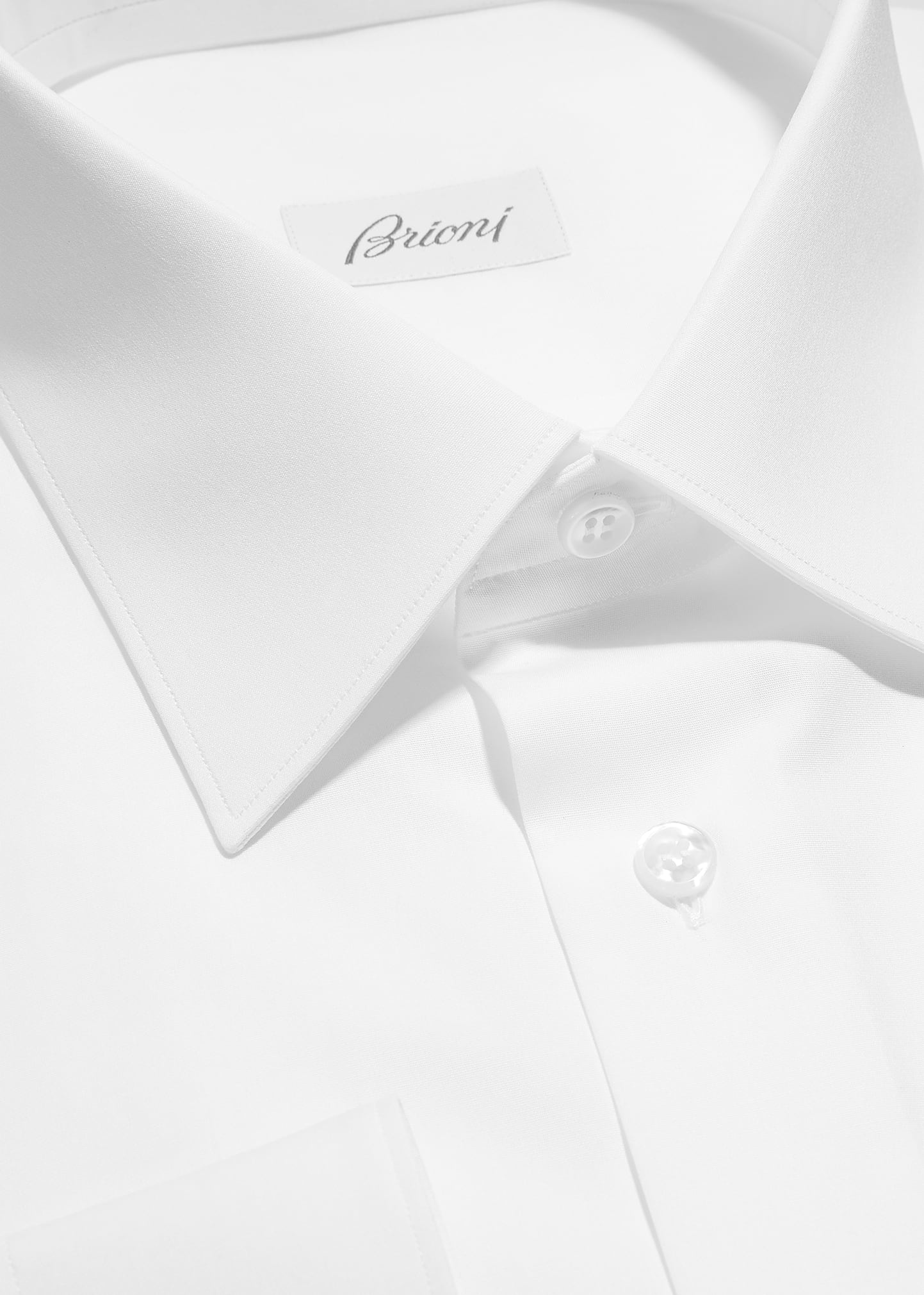 Wardrobe Essential Solid Dress Shirt, White - 3