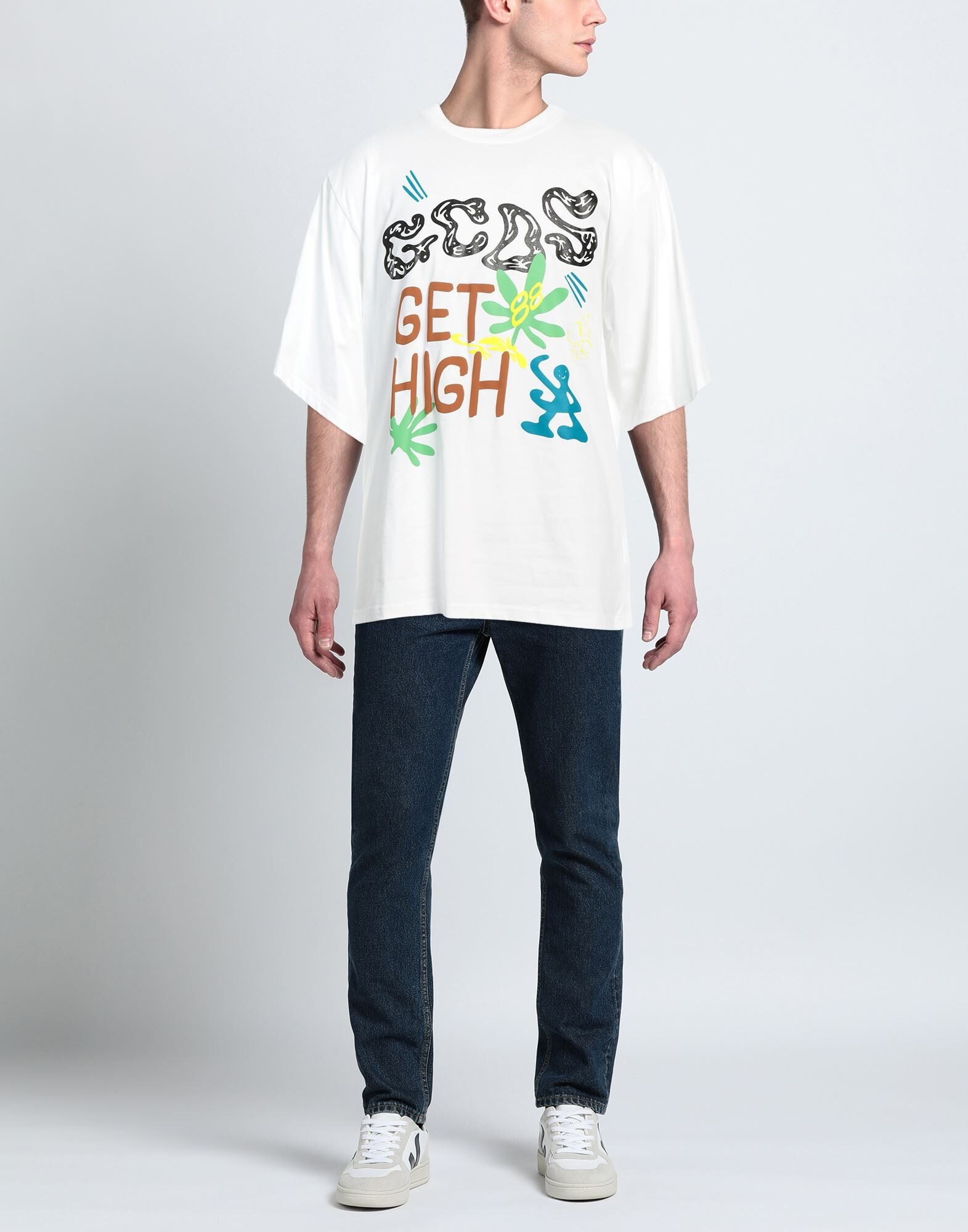 White Men's T-shirt - 2